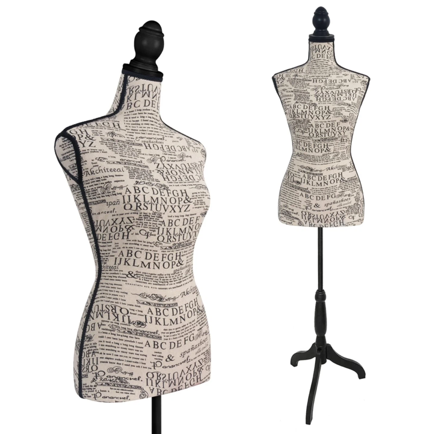 Female Dress Form Mannequin Torso Body