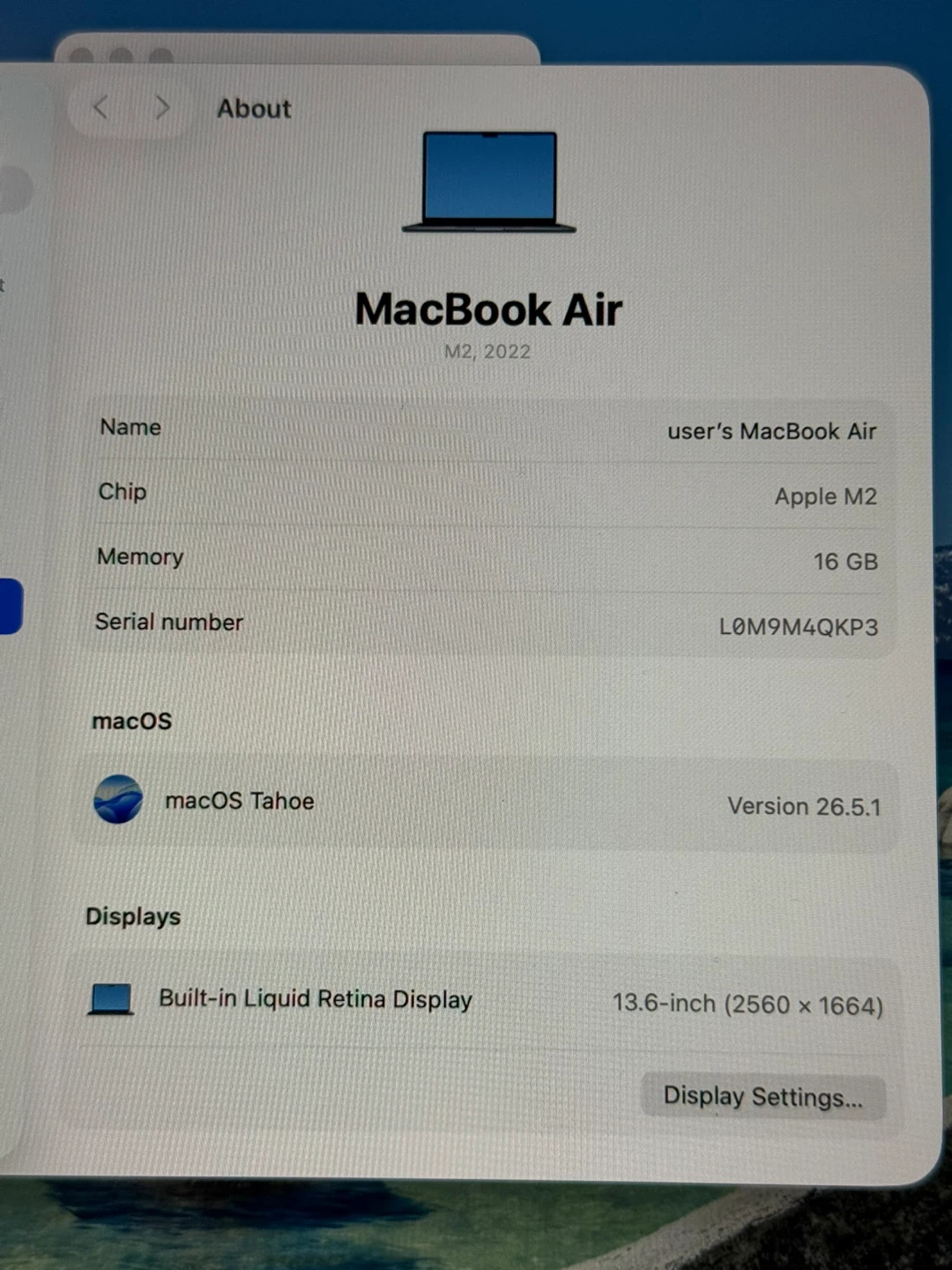 Apple MacBook Air 13" M2 (16GB RAM / 256GB SSD) - Midnight - photo 3