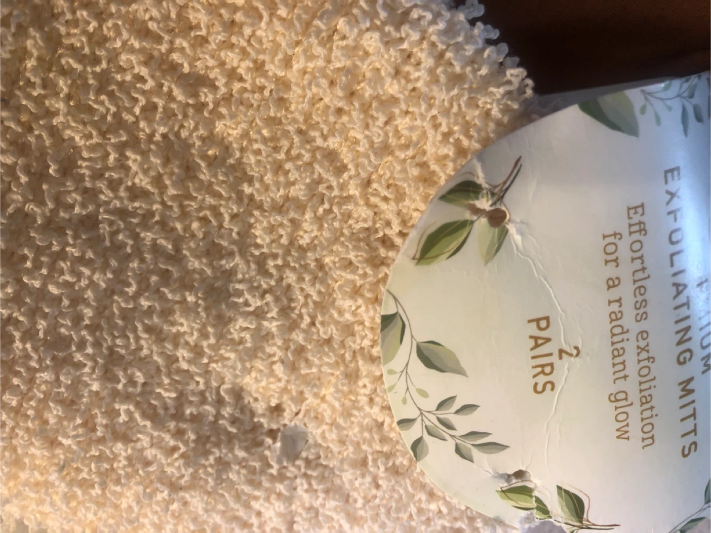 ⚽️ NEW Premium Exfoliating Mitts & Sailk Hair Cap - photo 4