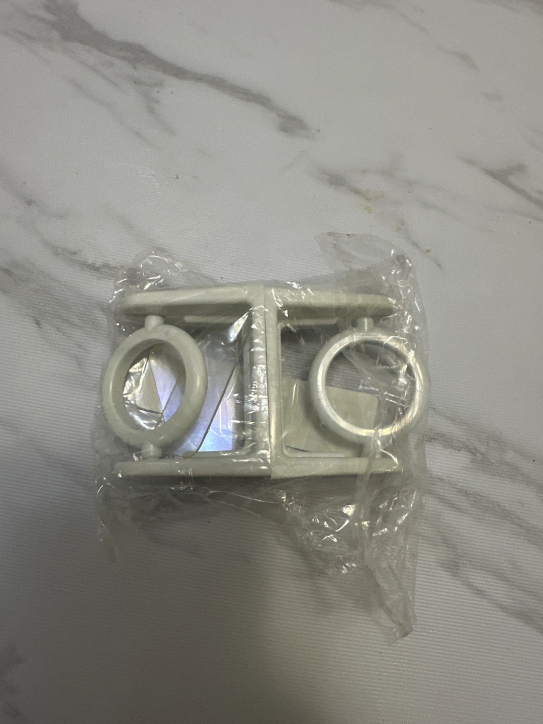 ⚽️ White Curtain Rod Holders (Set of 2) - photo 4