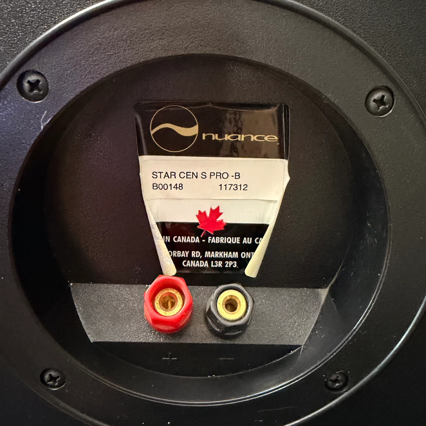 Nuance Star Cen S Pro-B Speaker ⚽ - photo 3