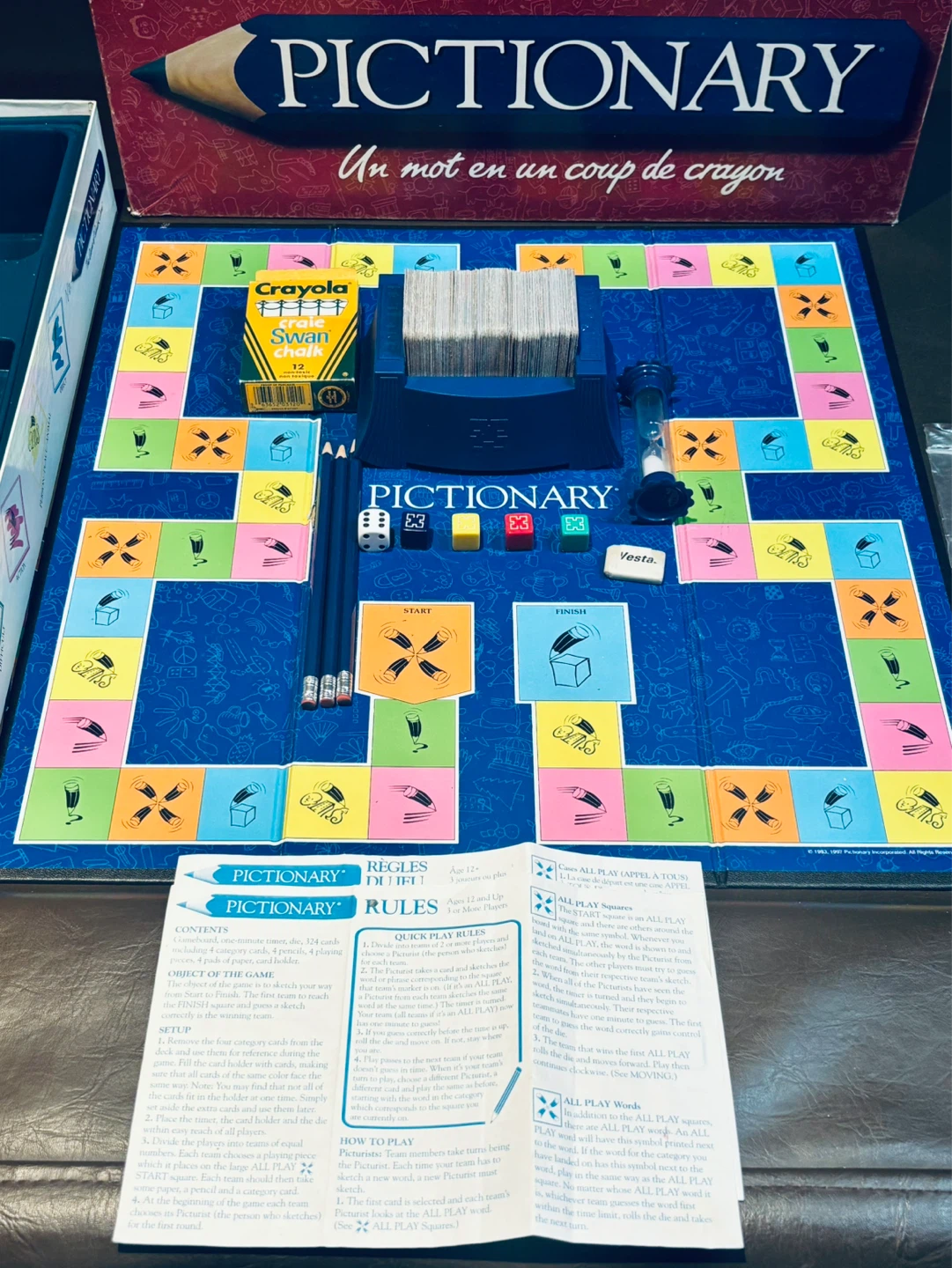 Pictionary The Game of Quick Draw Board Game - photo 3