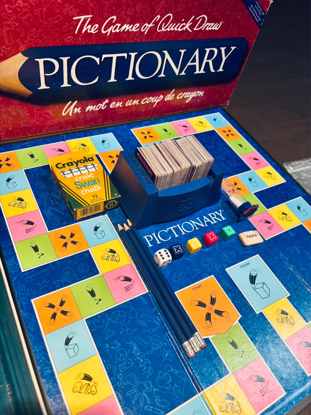 Pictionary The Game of Quick Draw Board Game