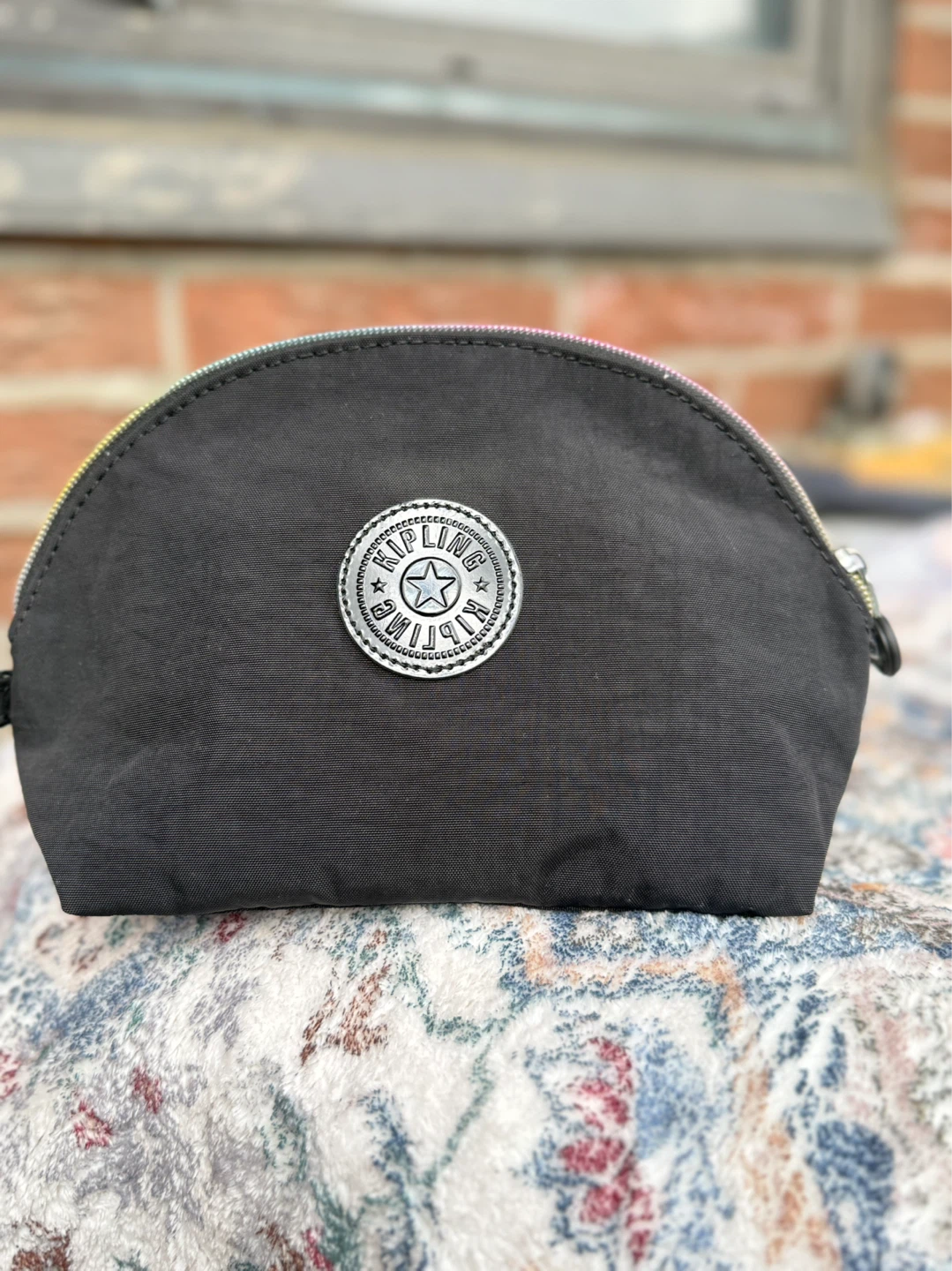 Kipling Black Cosmetic Bag