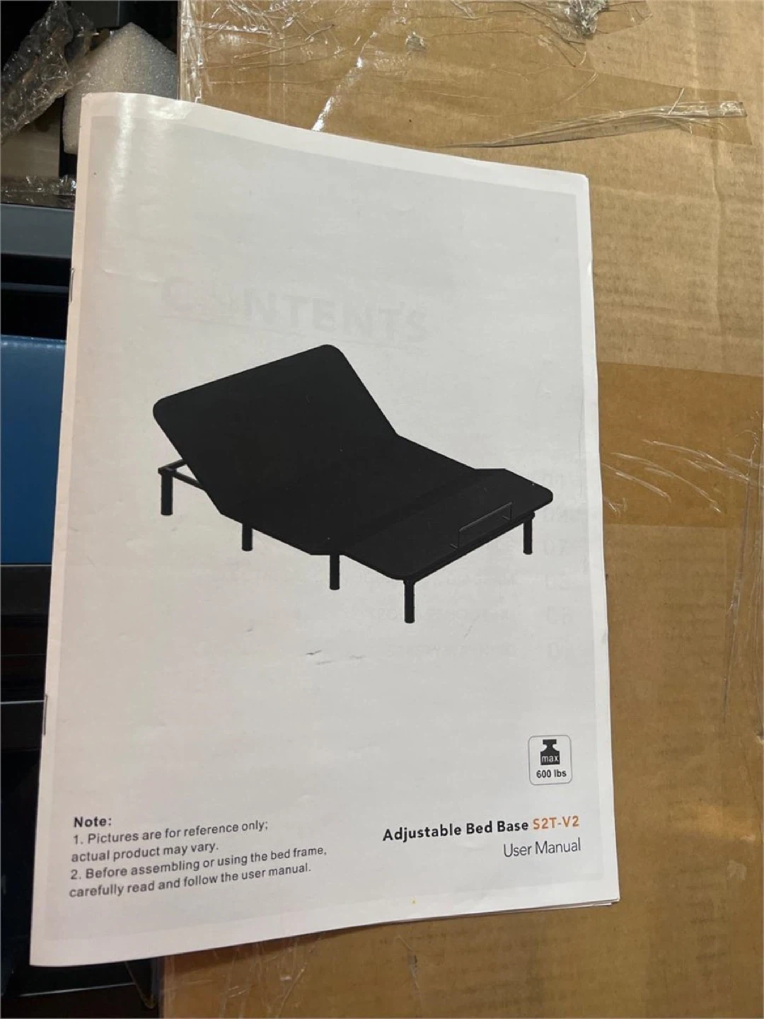 FLEXISPOT S2E Adjustable Bed Frame Base Twin XL - photo 2