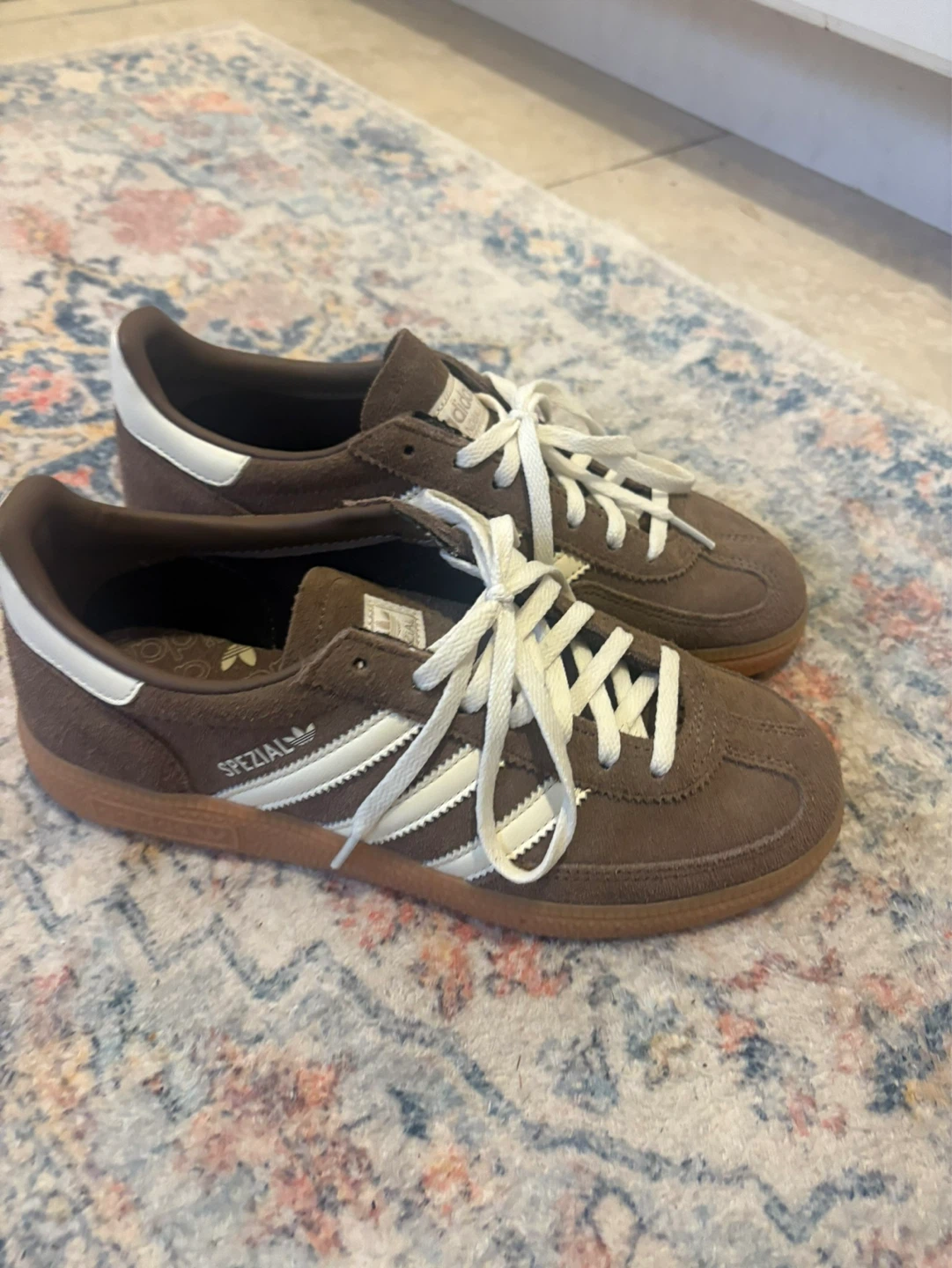 Adidas Handball Spezial Brown Suede Sneakers
