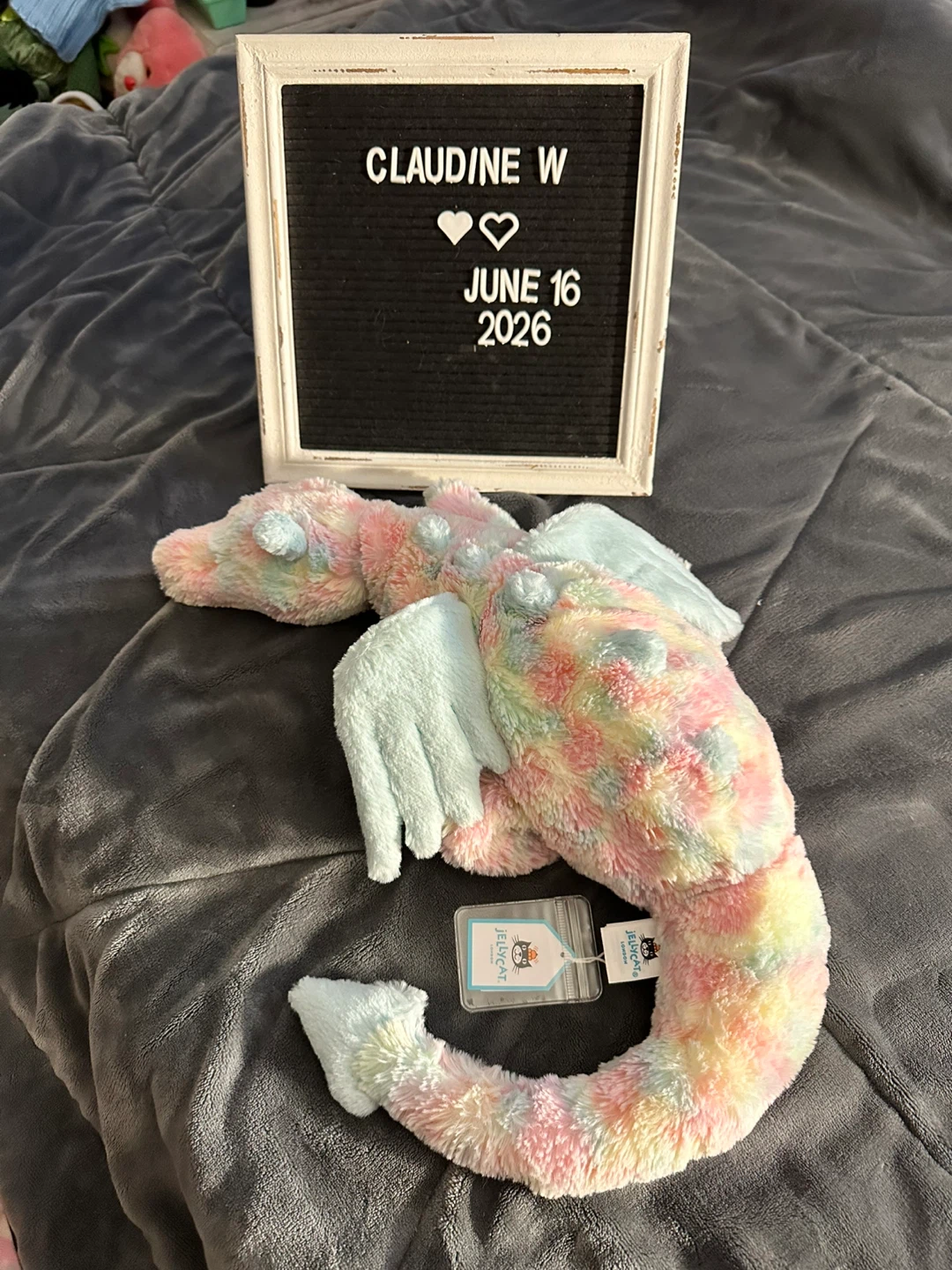 BNWT Jellycat Lazulia Dragon