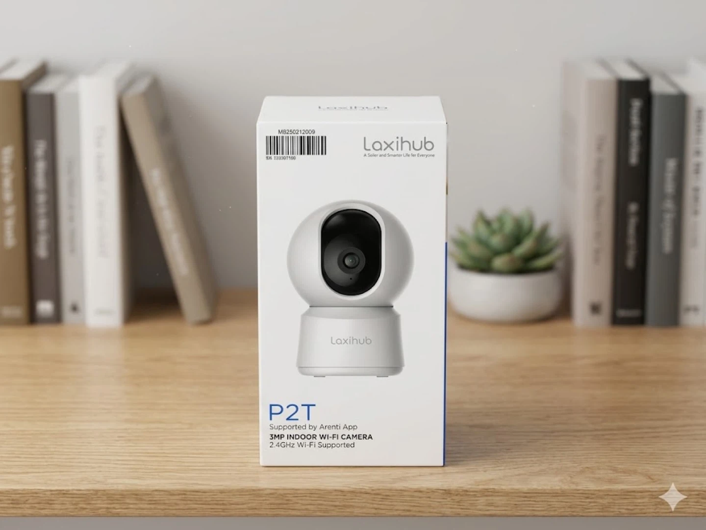 Laxihub P2T 3MP Indoor Wi-Fi Camera - photo 4
