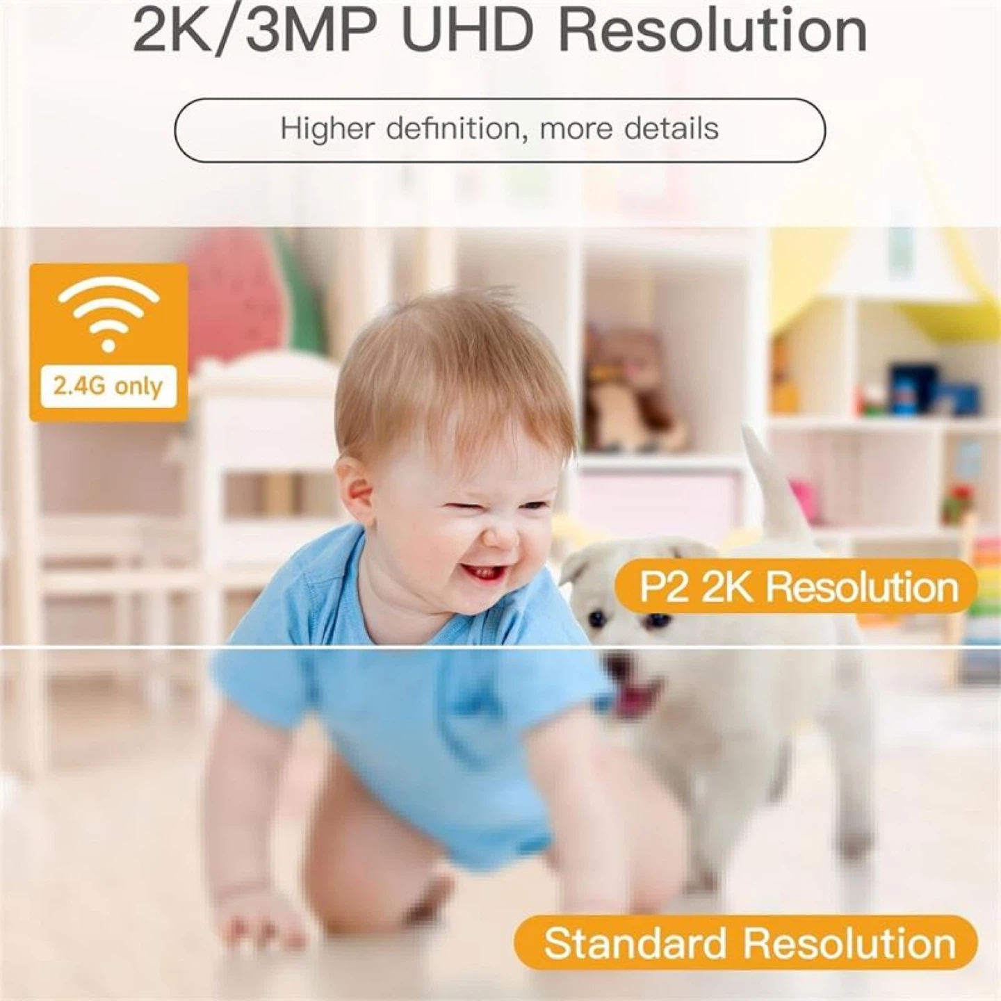 Laxihub P2T 3MP Indoor Wi-Fi Camera - photo 2