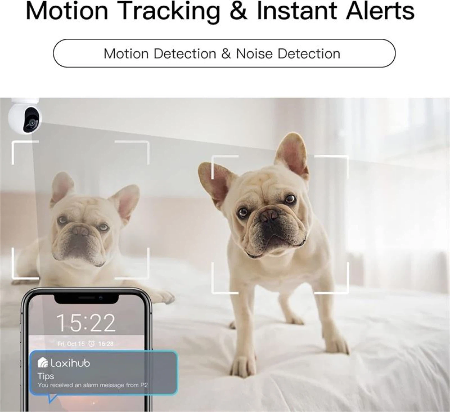 Laxihub P2T 3MP Indoor Wi-Fi Camera - photo 3