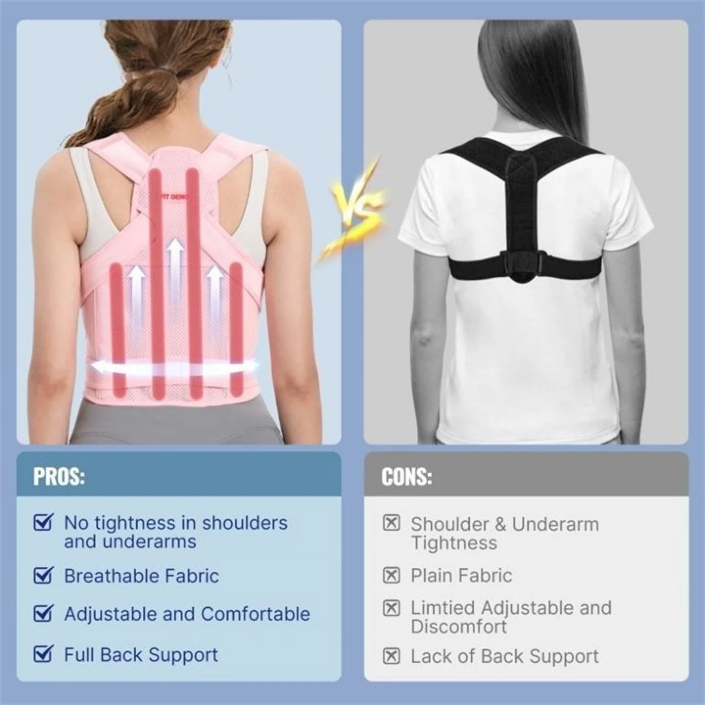 FIT GENO Back Brace and Posture Corrector - photo 2