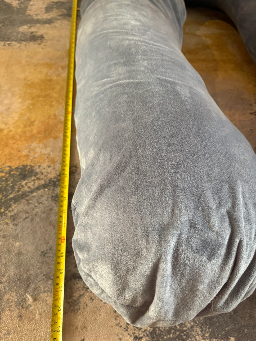Grey U-Shaped Maternity Pillow - photo 2