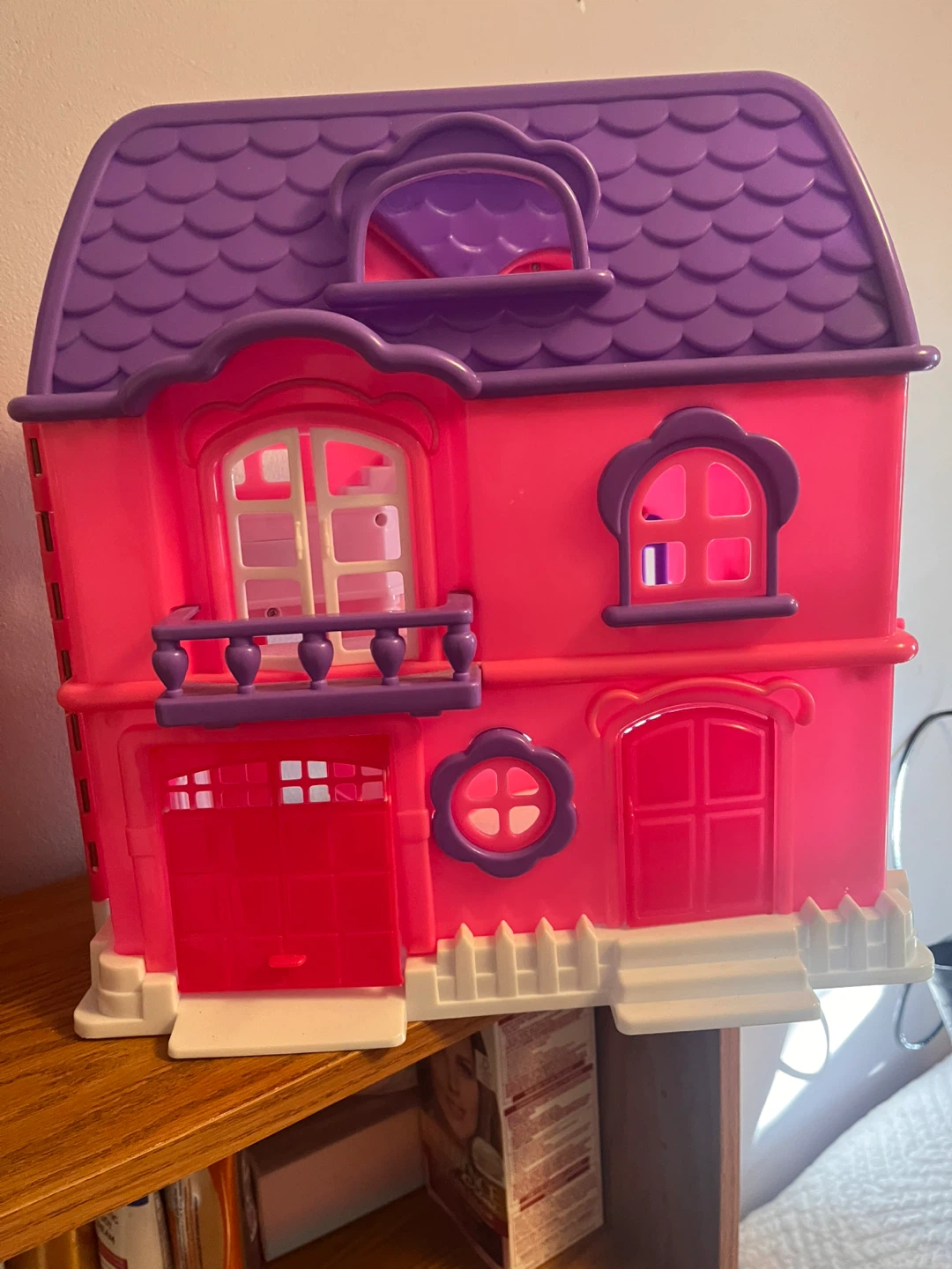 Pink and Purple Toy Dollhouse - photo 2