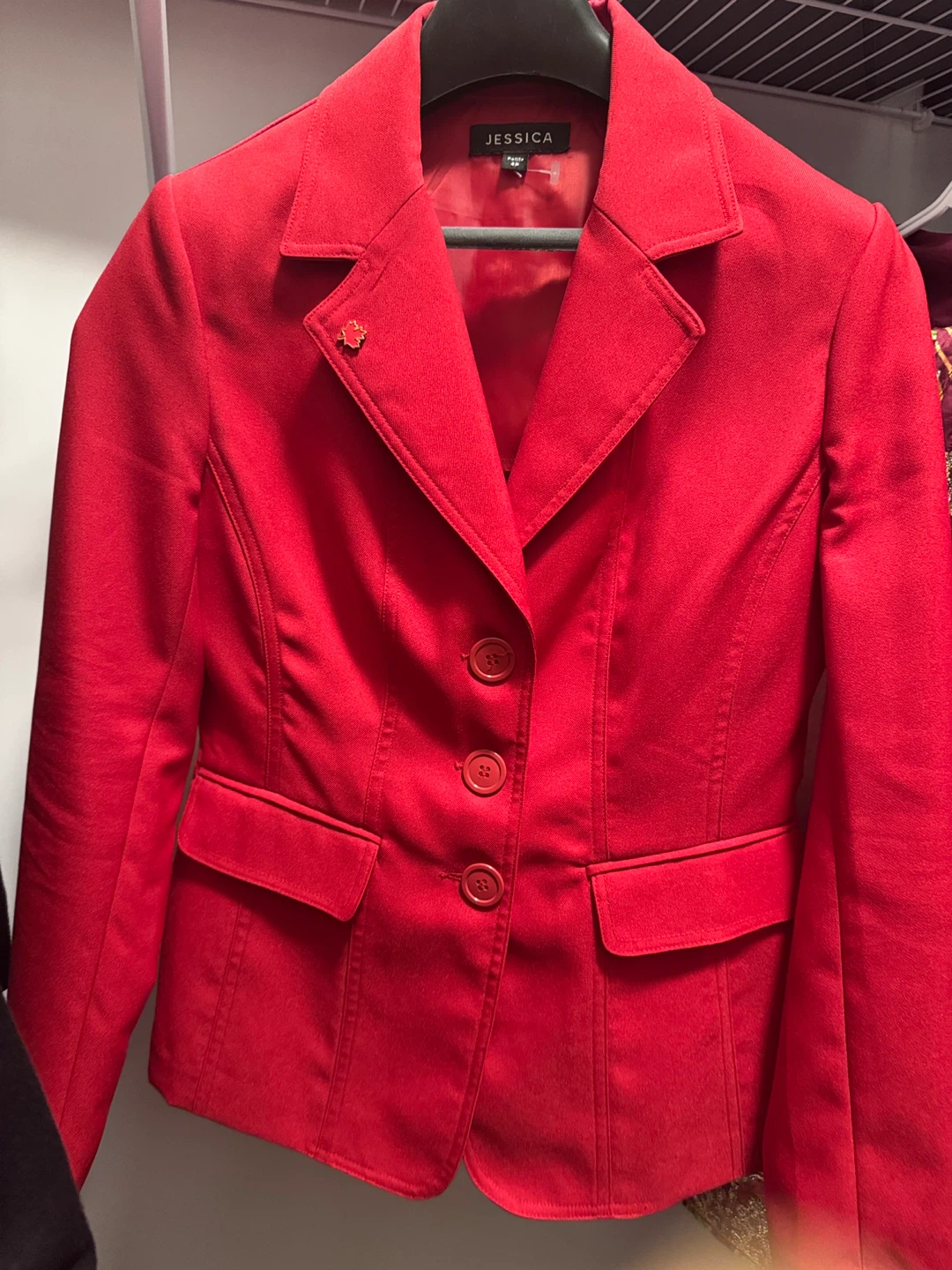 Jessica Red Blazer