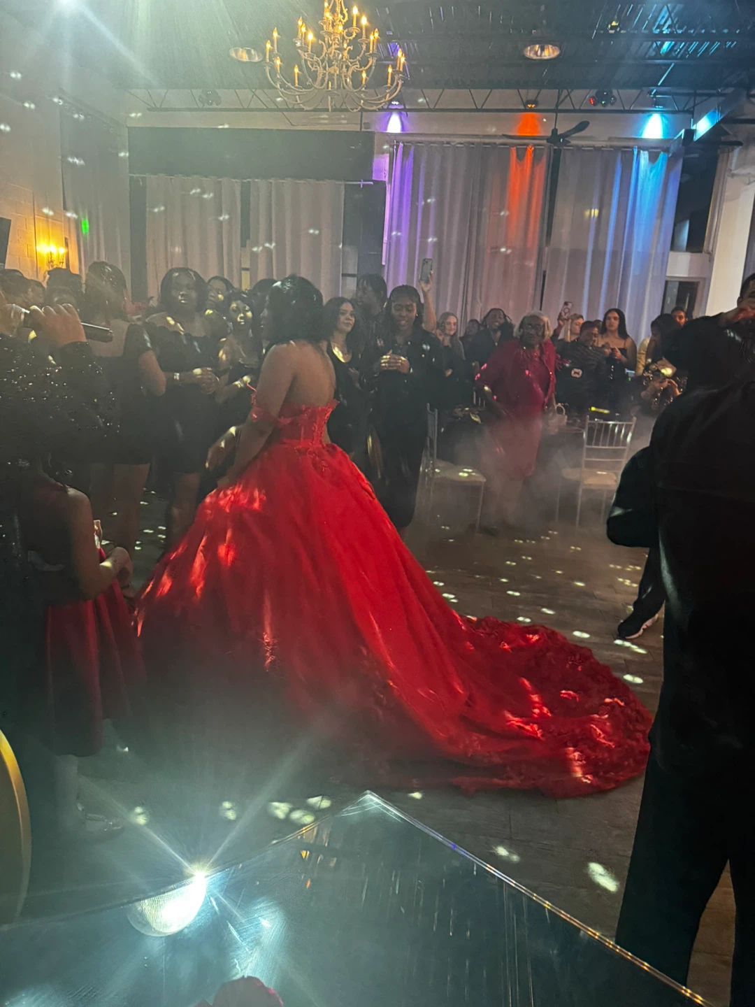 Red Ball Gown