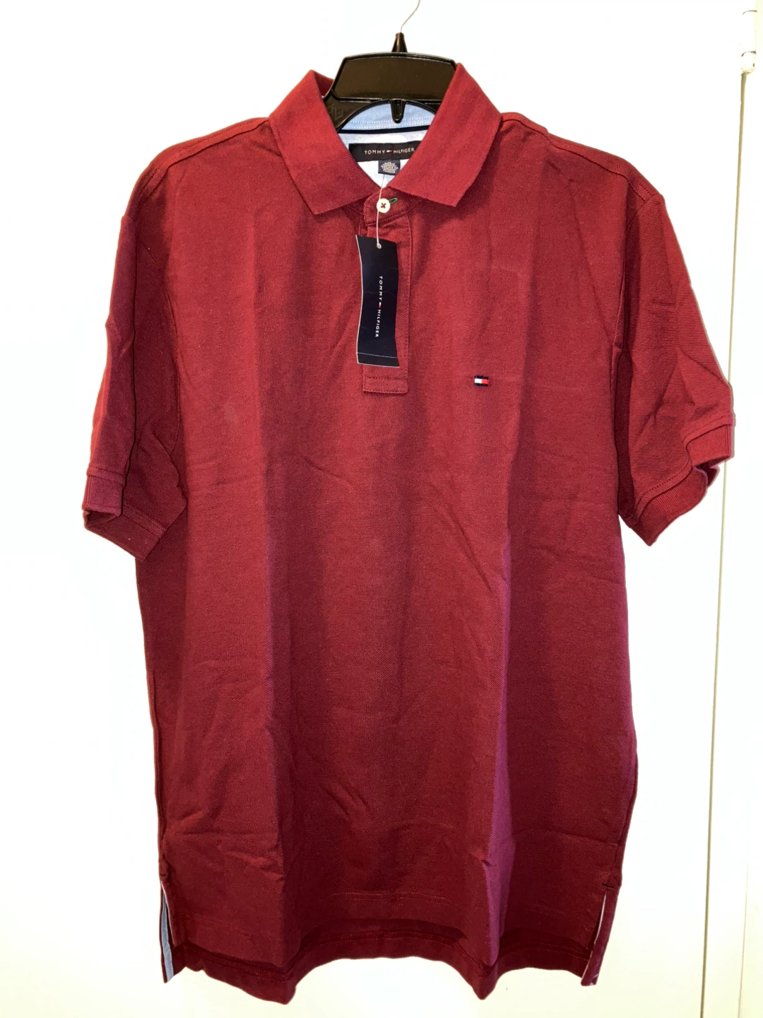 Tommy Hilfiger Men's Red Polo Shirt