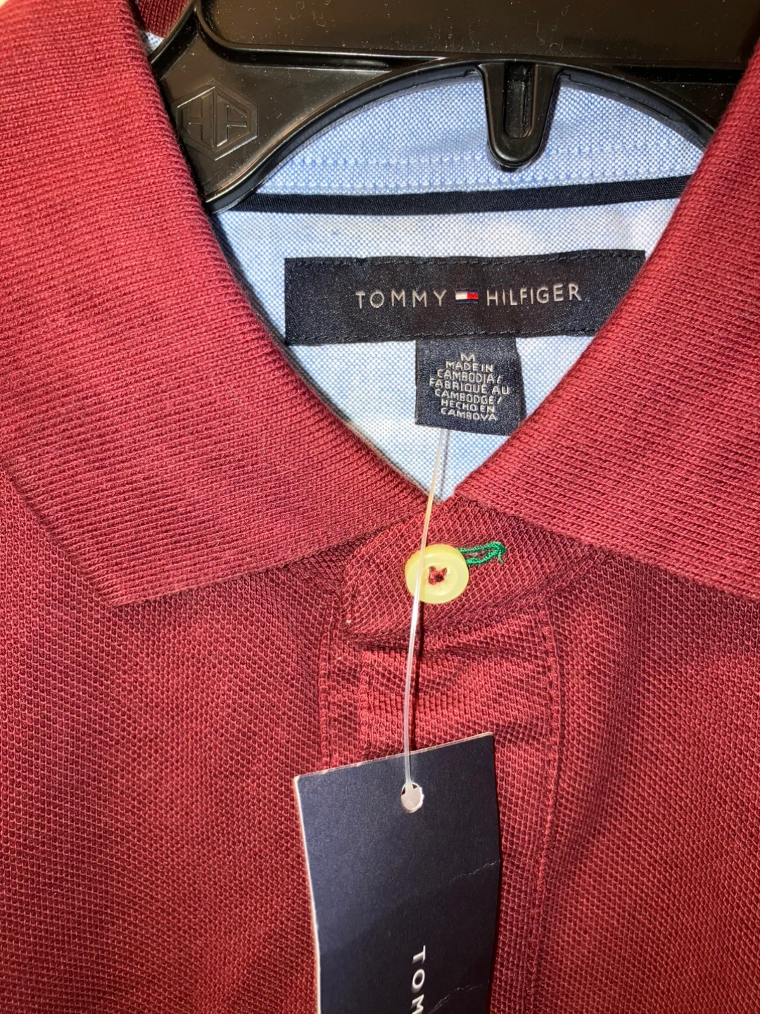 Tommy Hilfiger Men's Red Polo Shirt - photo 2
