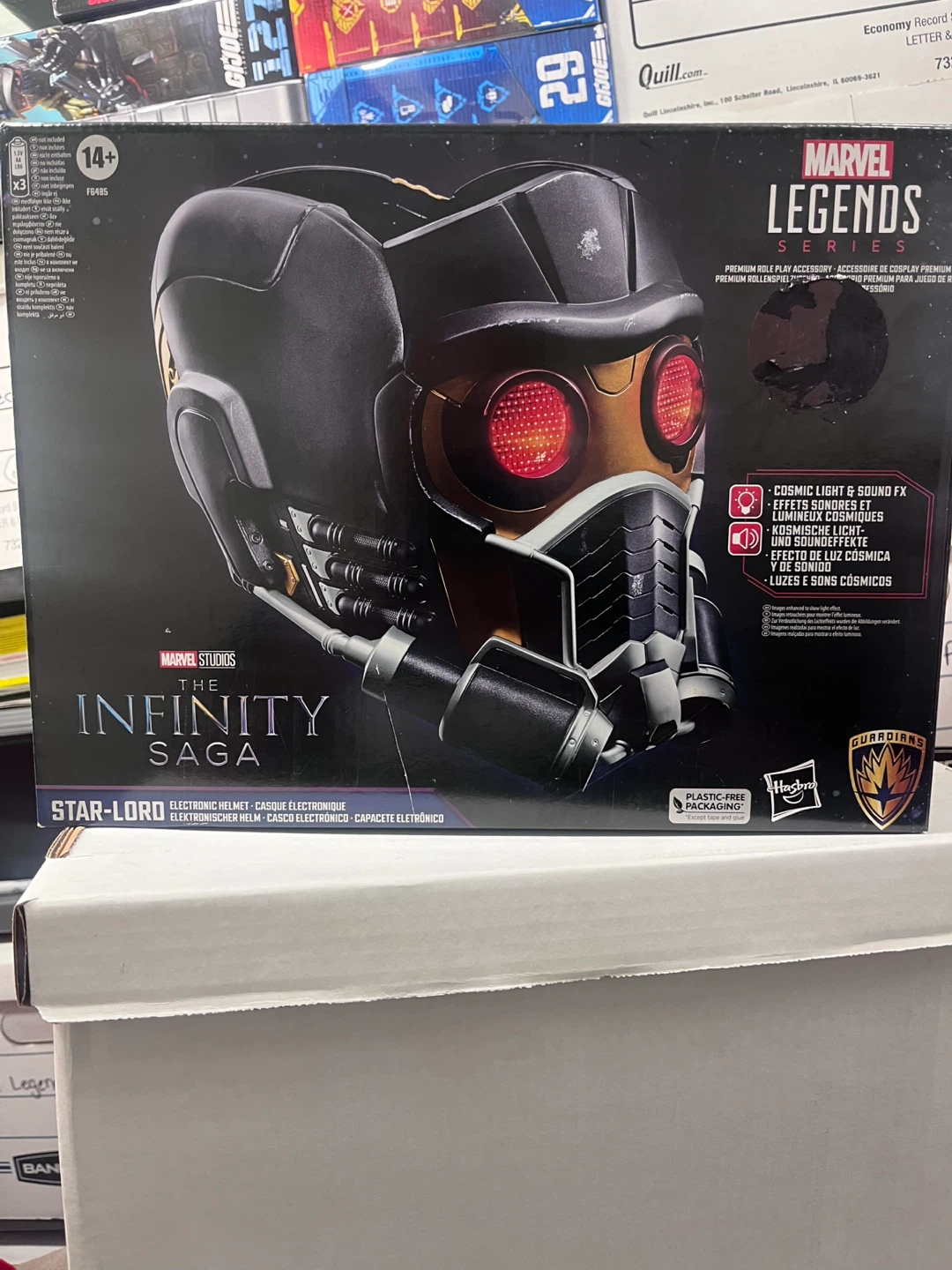 Marvel Legends Star-Lord Electronic Helmet