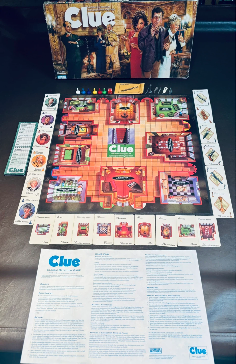 CLUE - Classic Detective Board Game