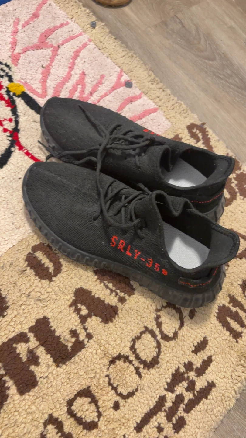 SRLY-358 Black Knit Sneakers - photo 2