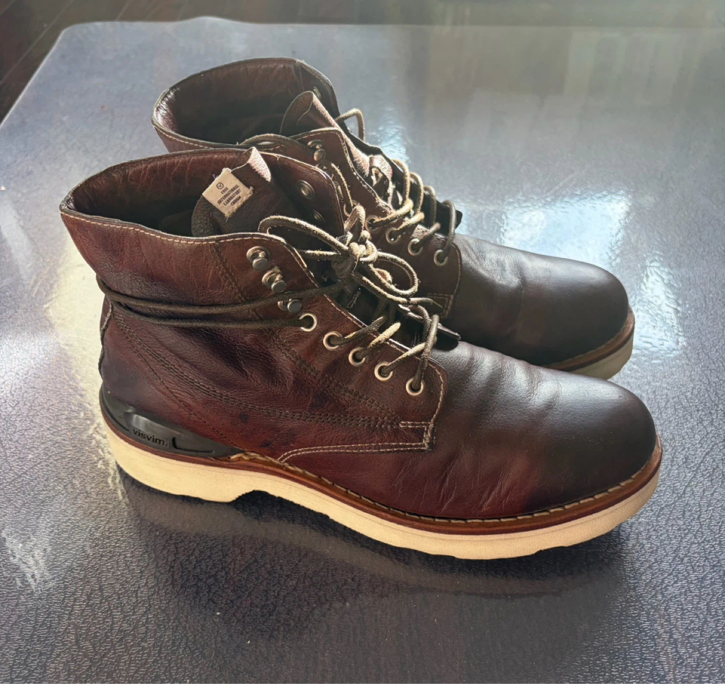 Visvim Virgil Boots KNGR (Kangaroo) Size 10 - photo 4