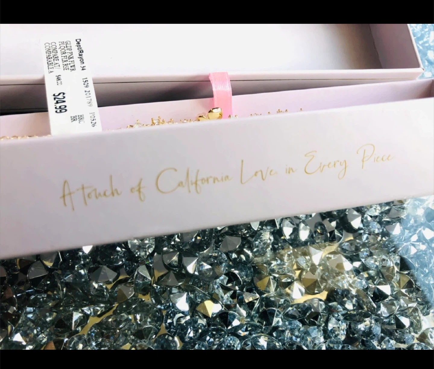 ⚽️ LA MENO Flower Bracelet - Cubic Zirconia, Nickel-Free - photo 3