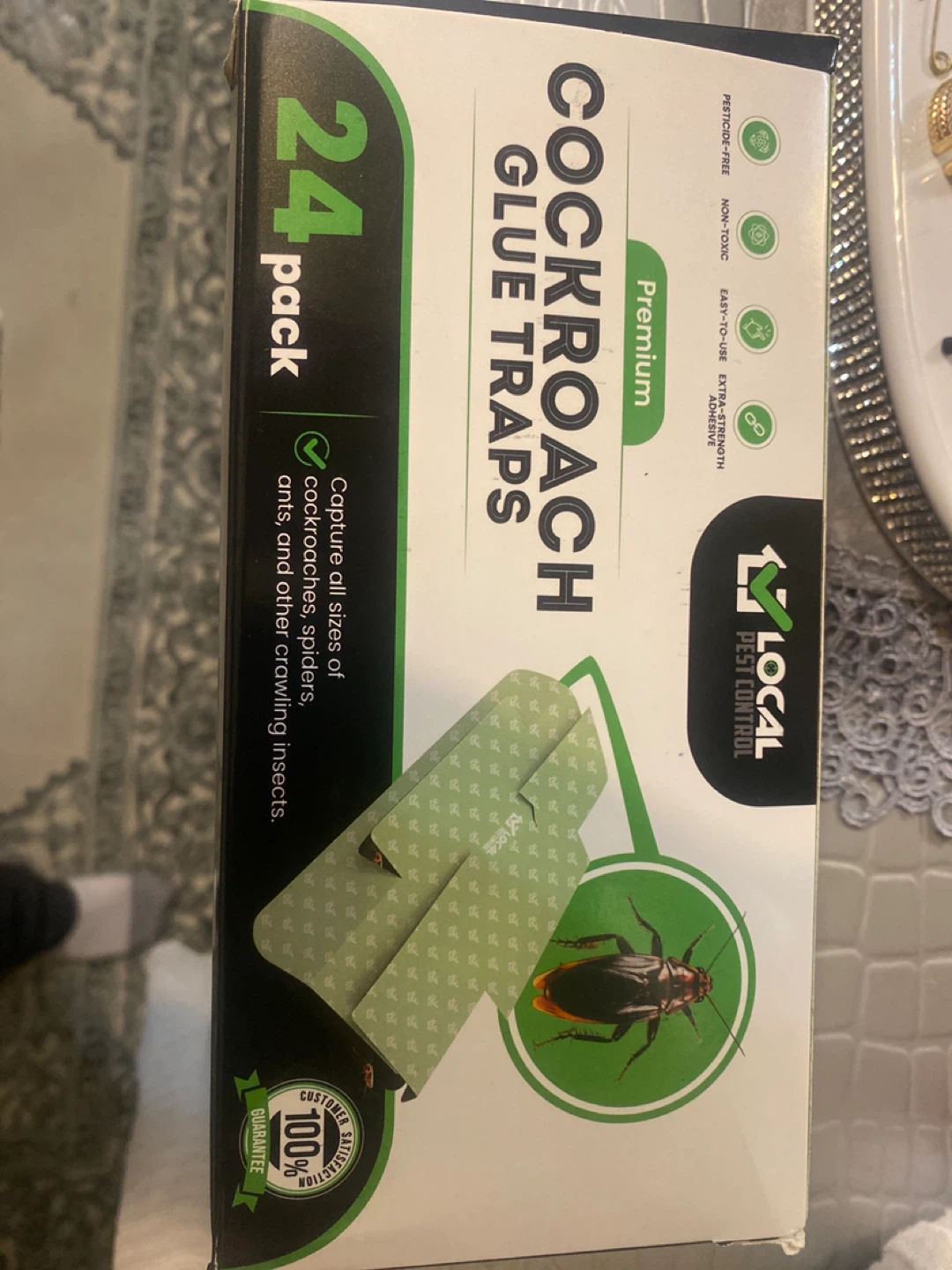Cockroach Glue Traps - 24 Pack