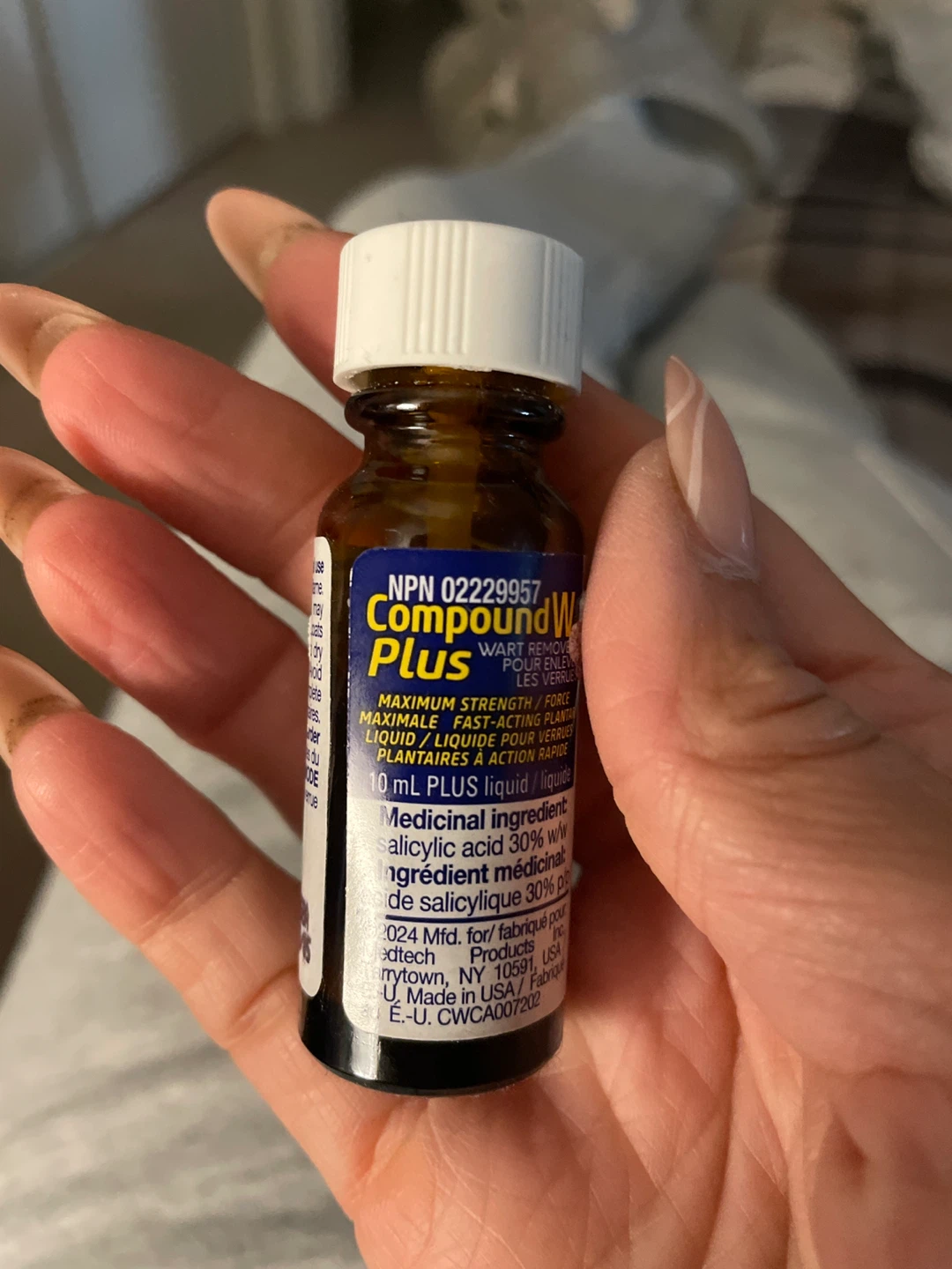 ⚽️ Compound W Plus Wart Remover Liquid 10 mL