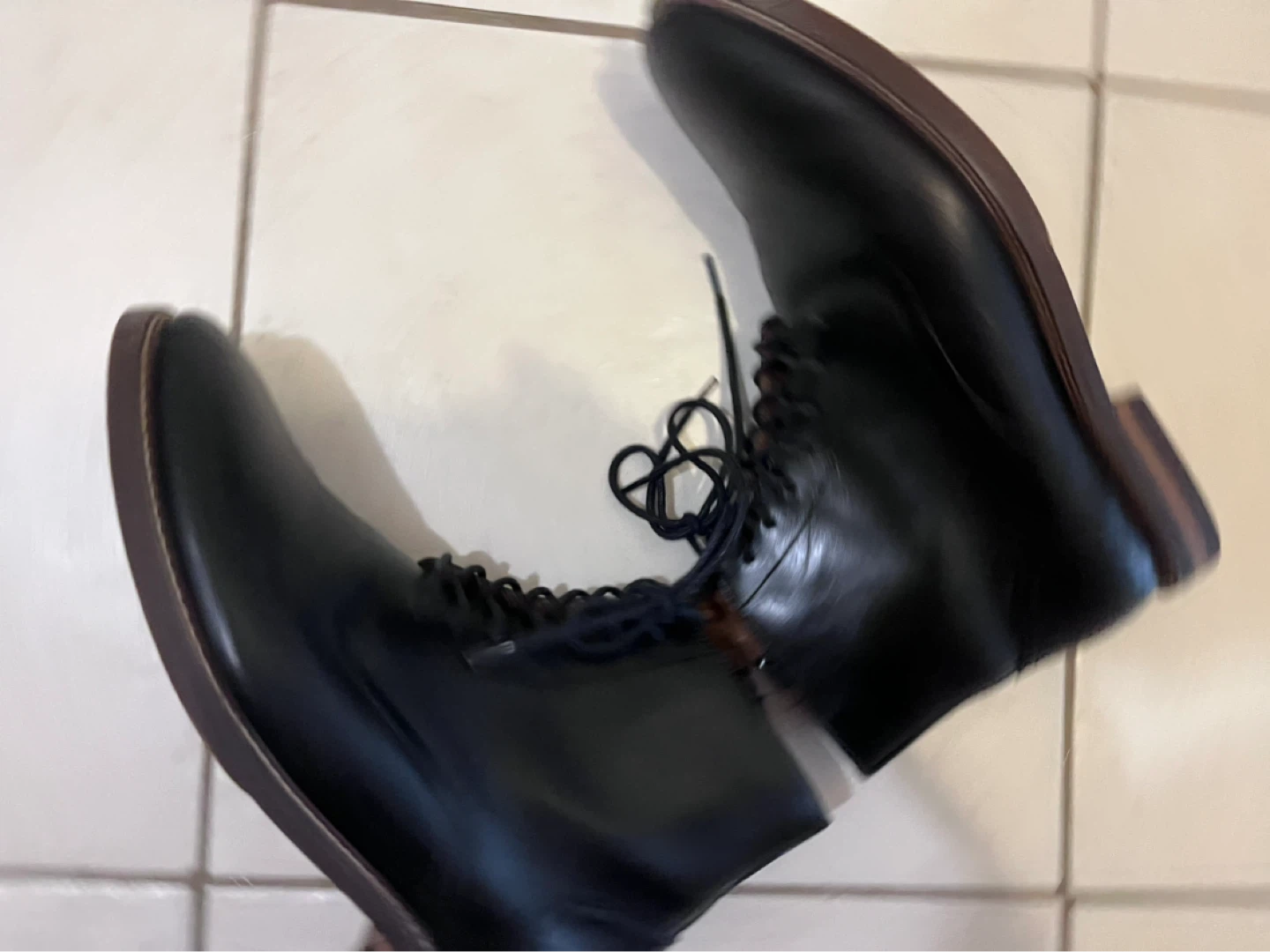 ALDO Black Zipper Boots US 7 - photo 3