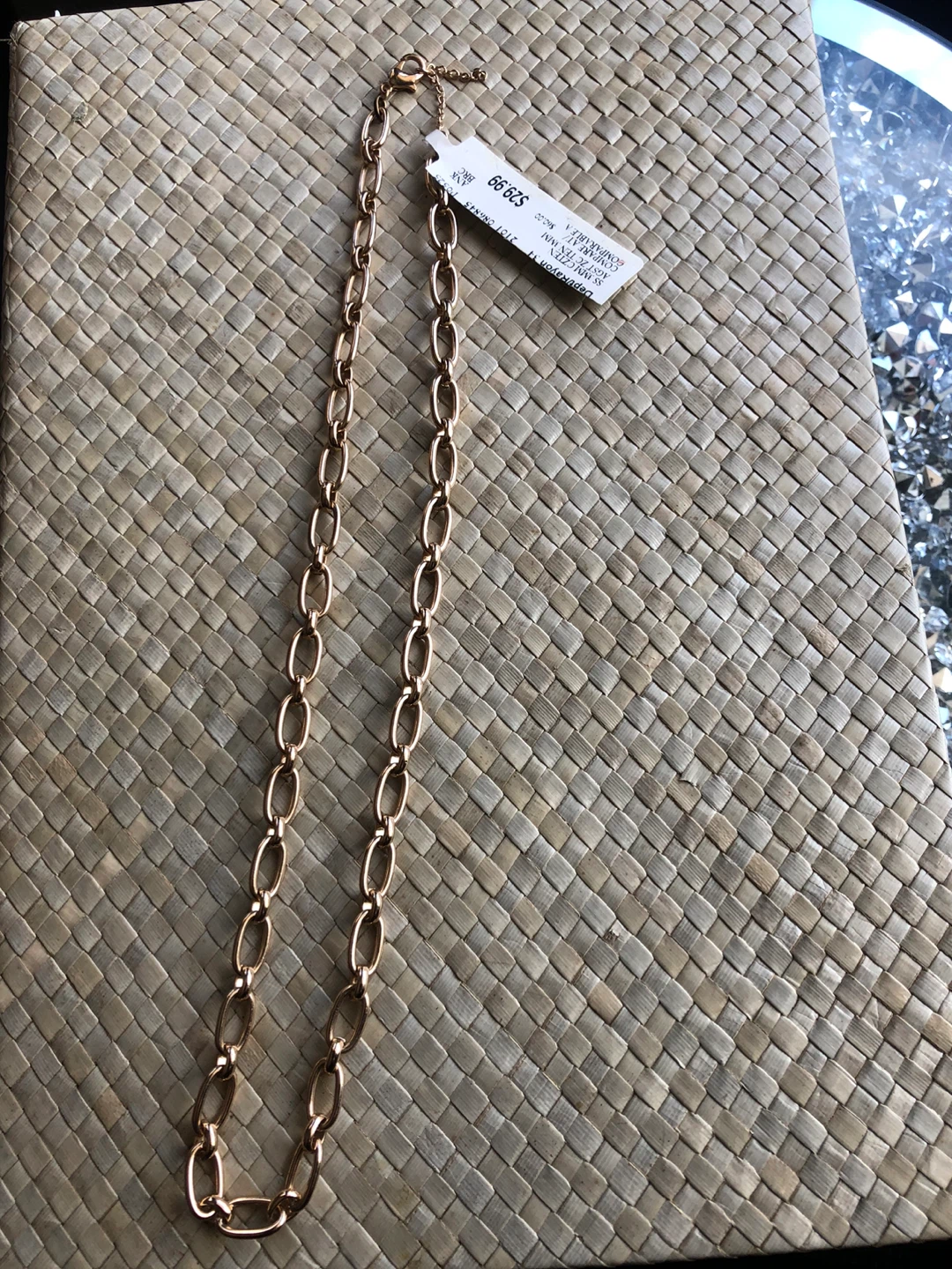 ⚽️ NEW 18inch Gold Tone Chain Necklace - photo 2