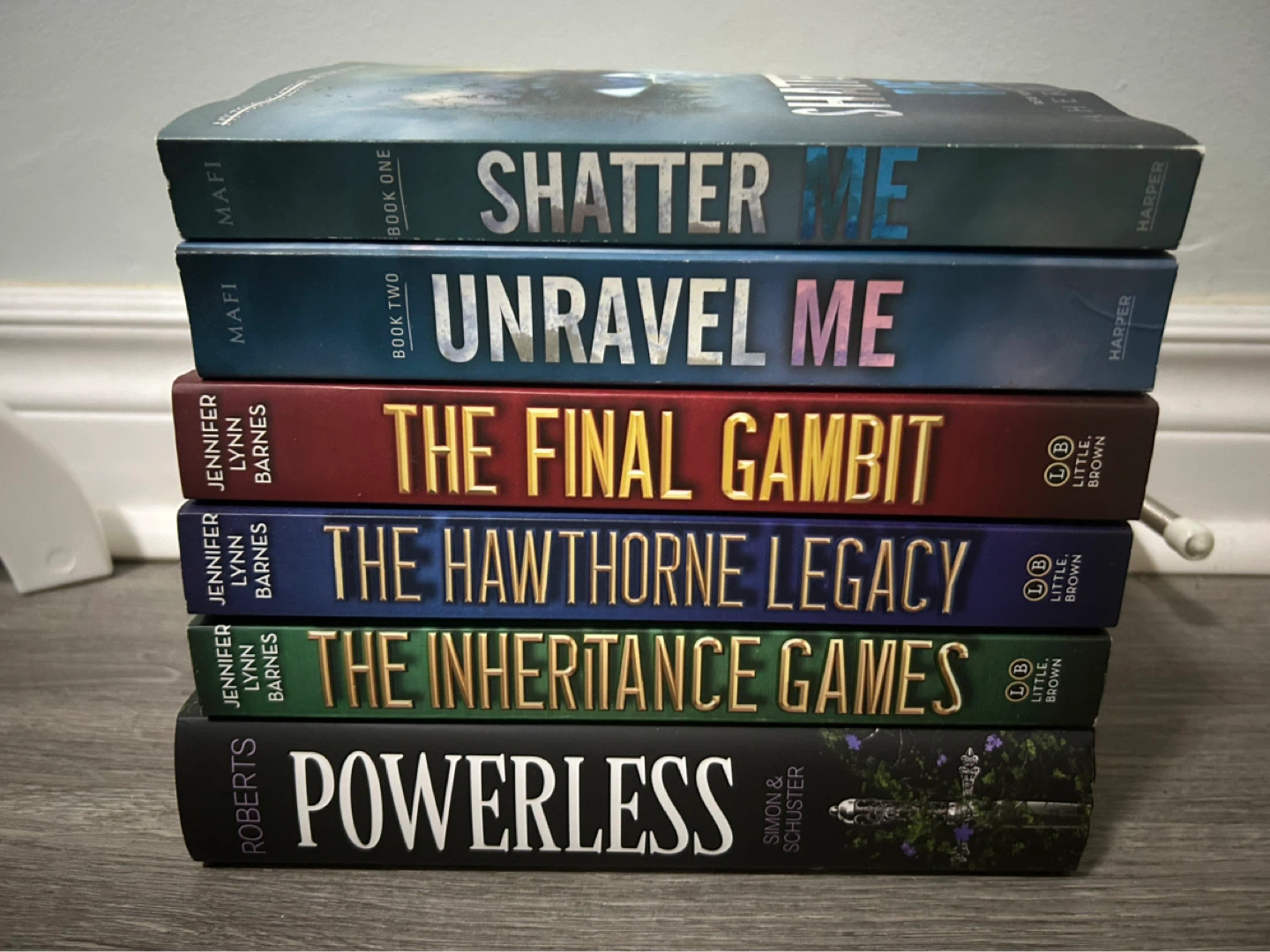 Selection of YA Fantasy Books