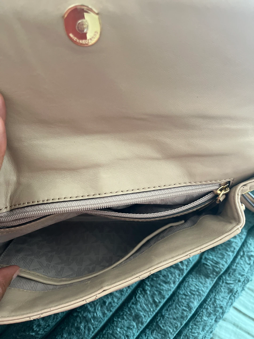Michael Kors Quilted Leather Satchel Bag - photo 4