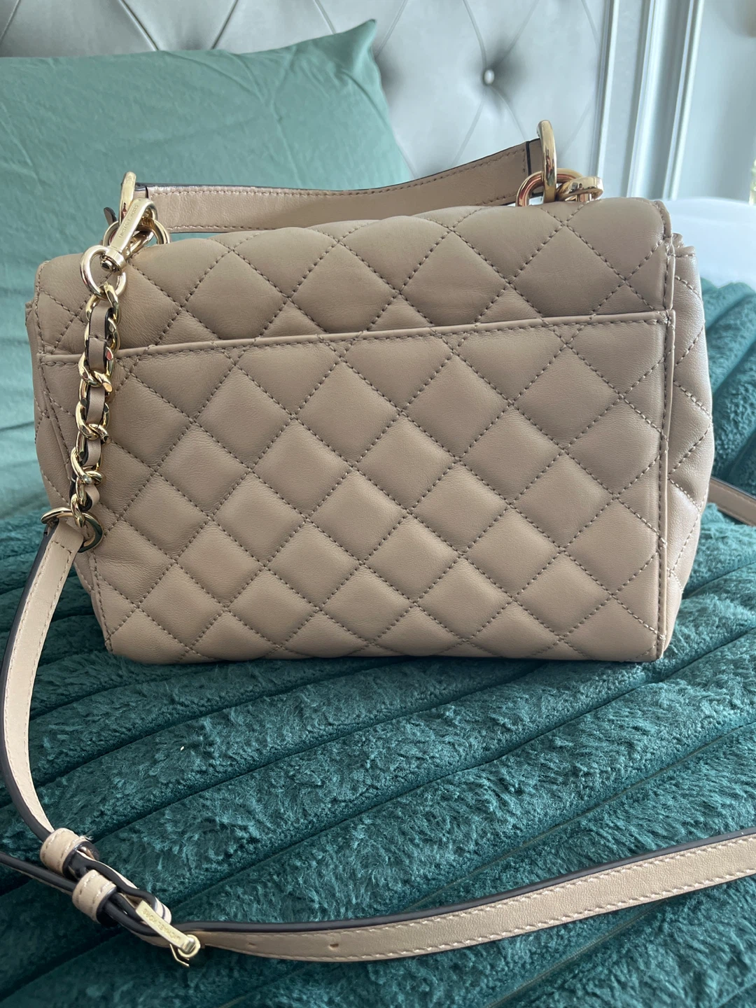 Michael Kors Quilted Leather Satchel Bag - photo 2