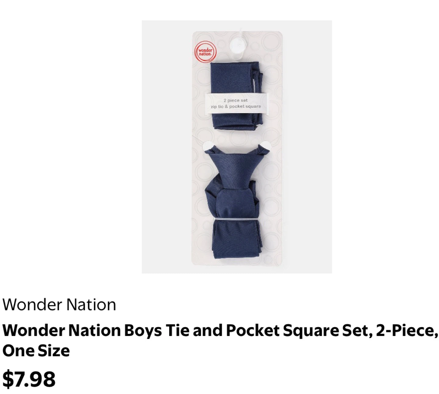 Boys Tie and Pocket Square Set⚽️ - photo 3