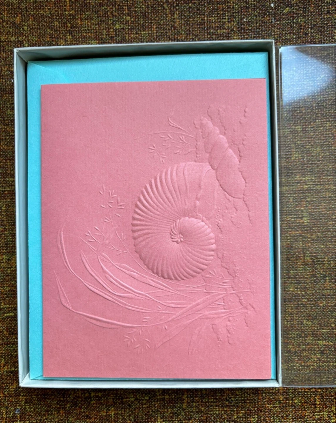 ⚽️Set of Embossed Stationery cards with Envelopes