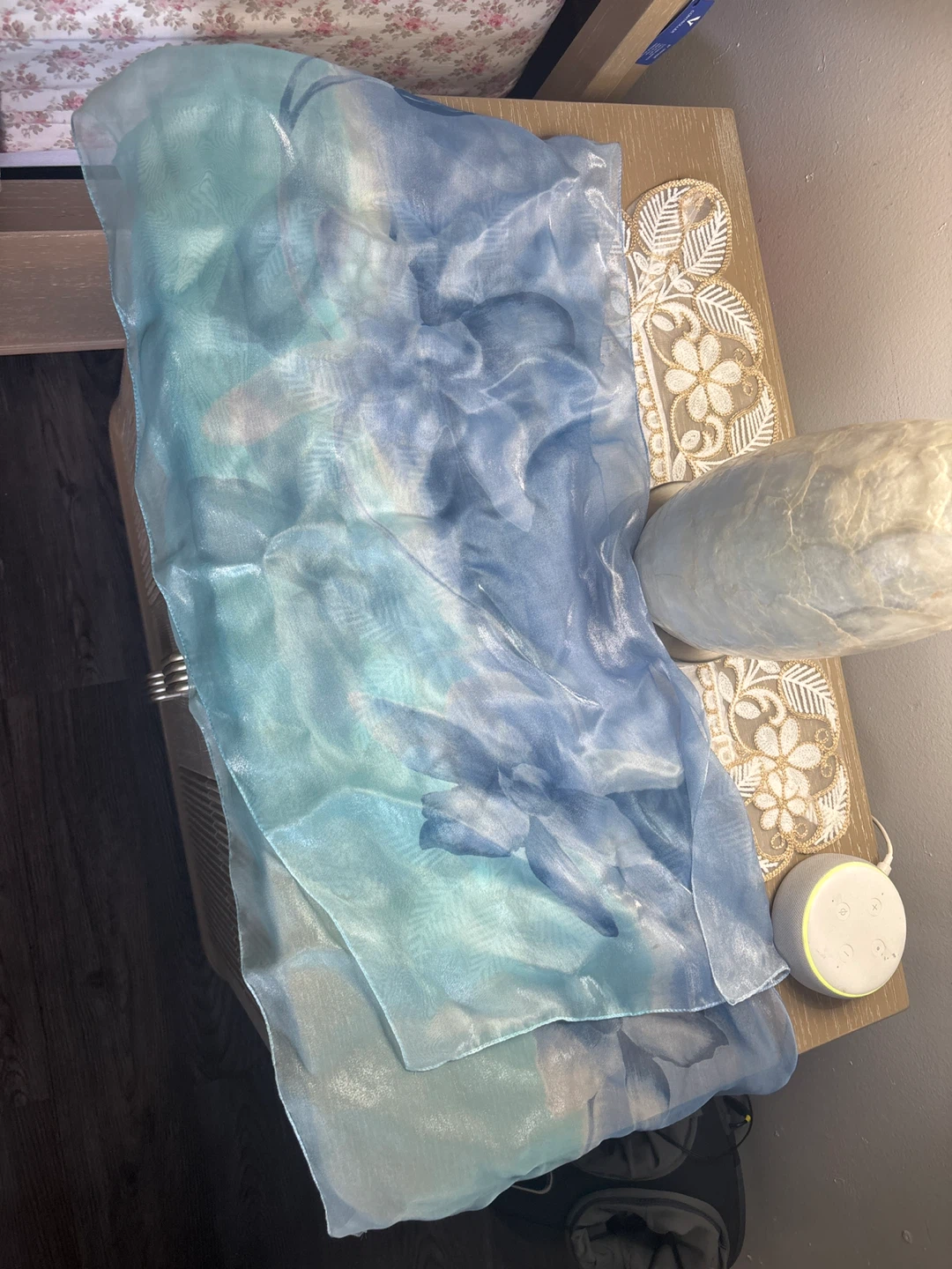 ⚽ Blue Ombre Sheer Scarf - photo 2