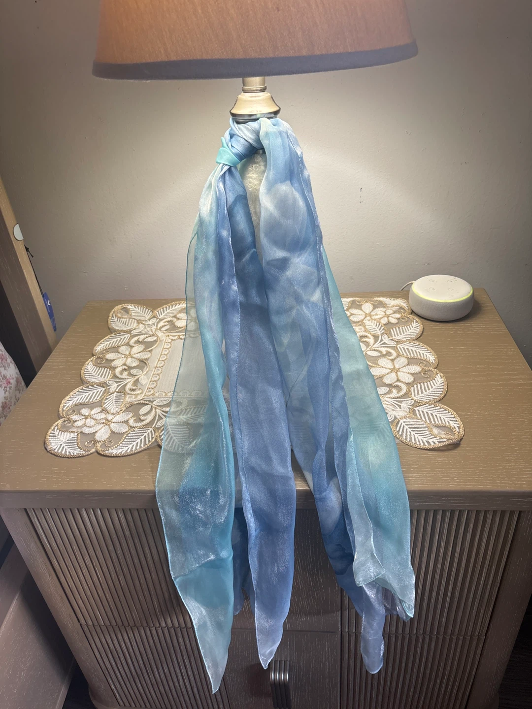 ⚽ Blue Ombre Sheer Scarf