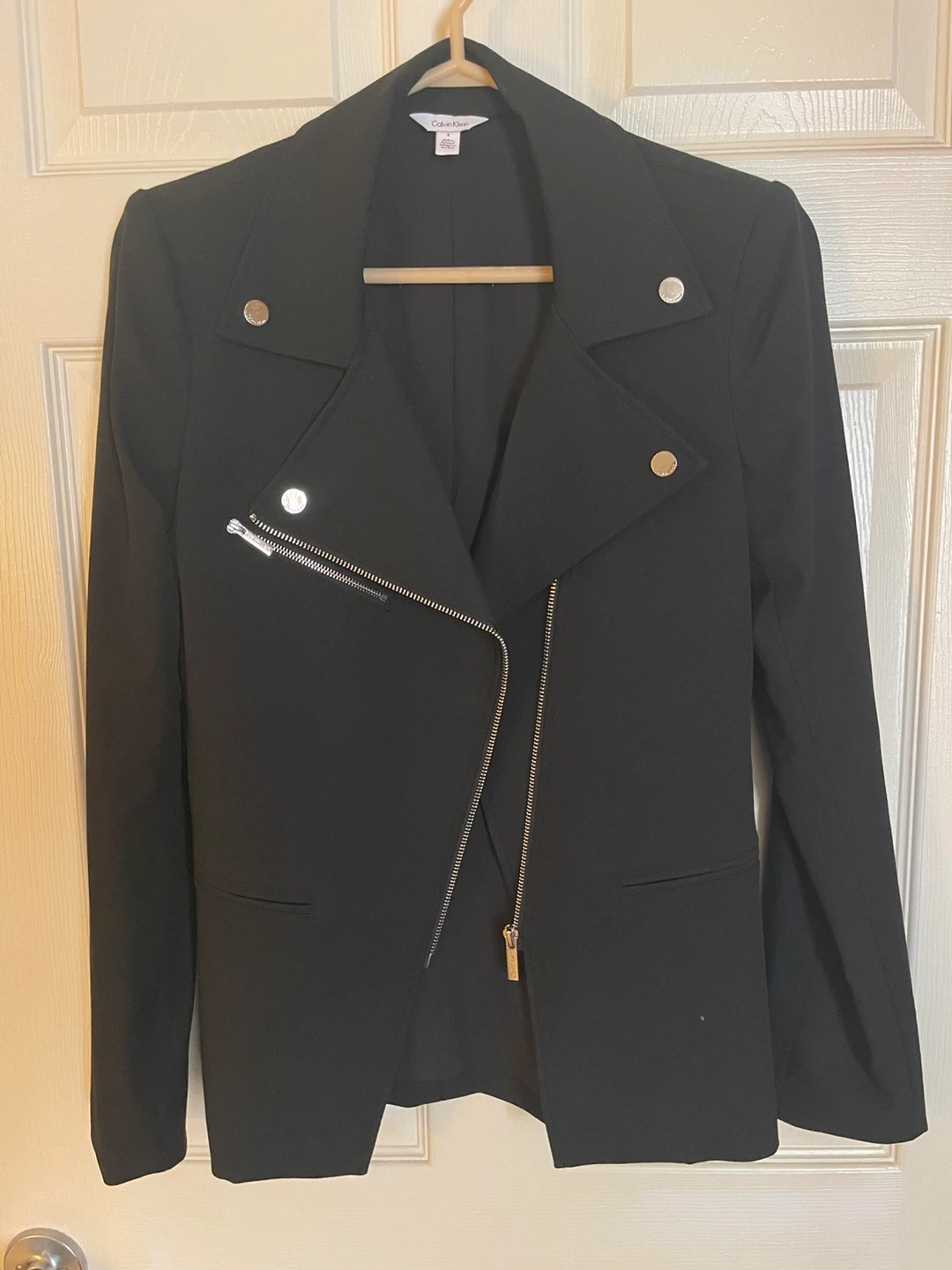 Moto Style Blazer Jacket