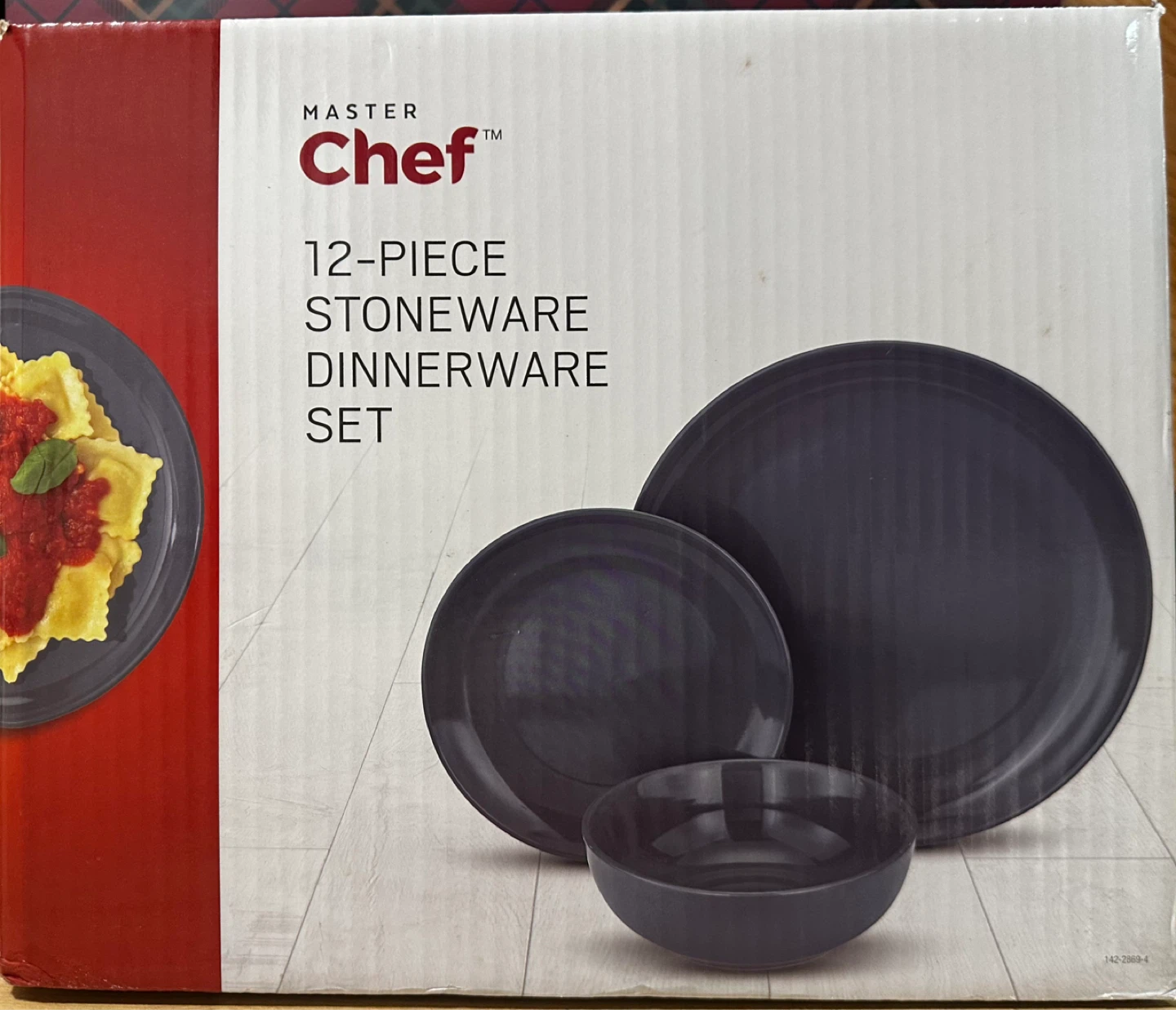 Master Chef 12-Piece Stoneware Dinnerware Set - photo 2