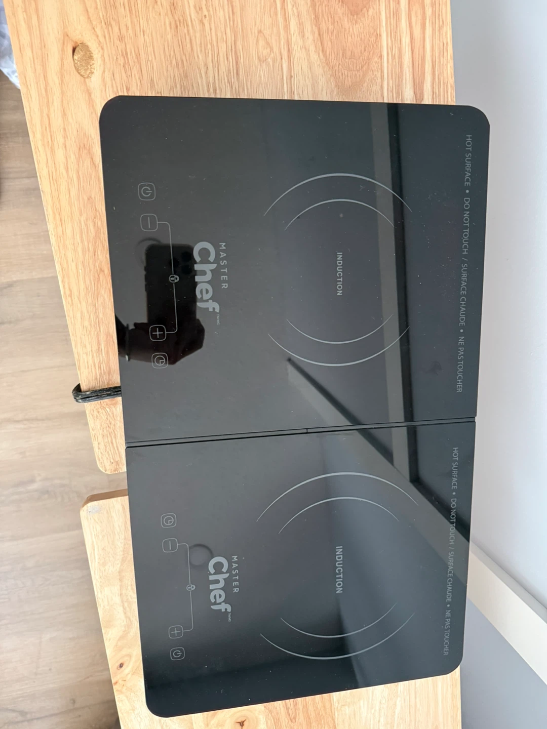 Master Chef Double-Burner Induction Cooktop