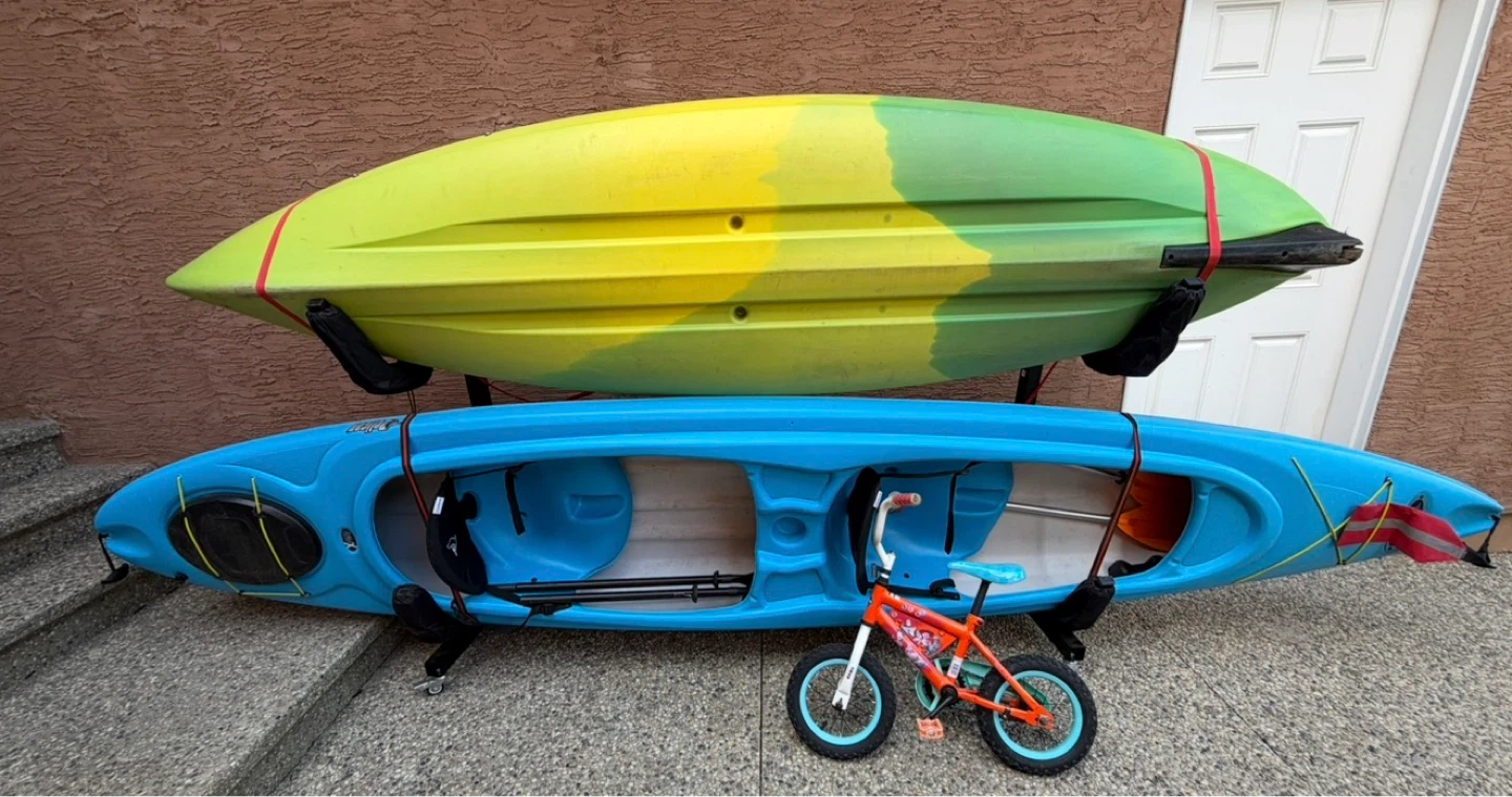 Pelican and Lifetime Kayaks with Boat Essentials Kit