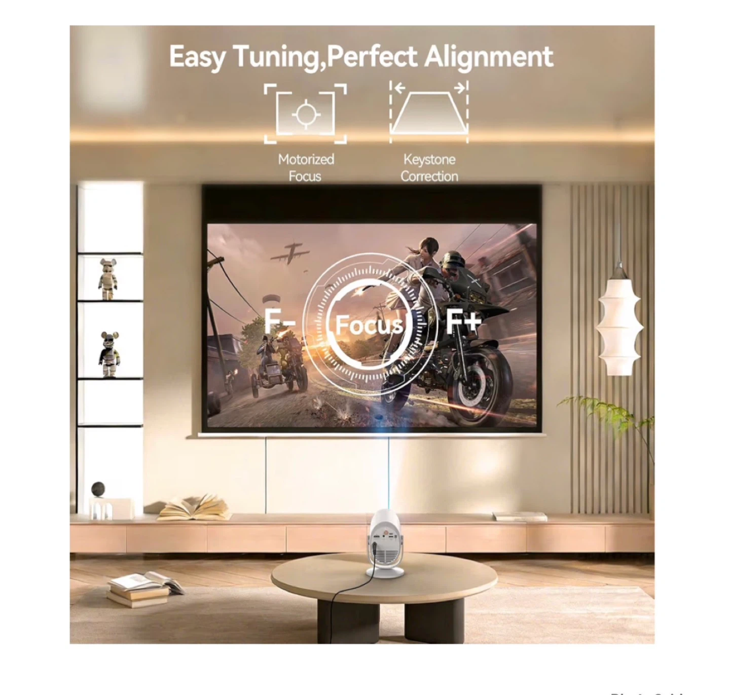 Brand new Mini Projector with WiFi and Bluetooth - photo 4