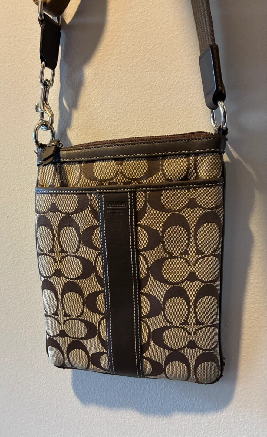 Coach Monogram Crossbody Bag - photo 2