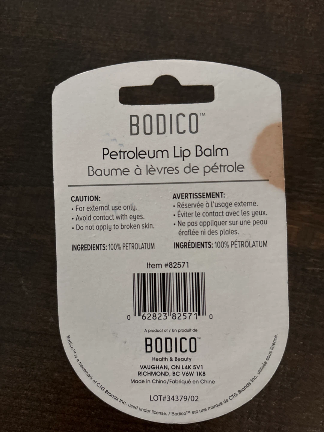 ⚽️Bodico Petroleum Lip Balm - photo 2