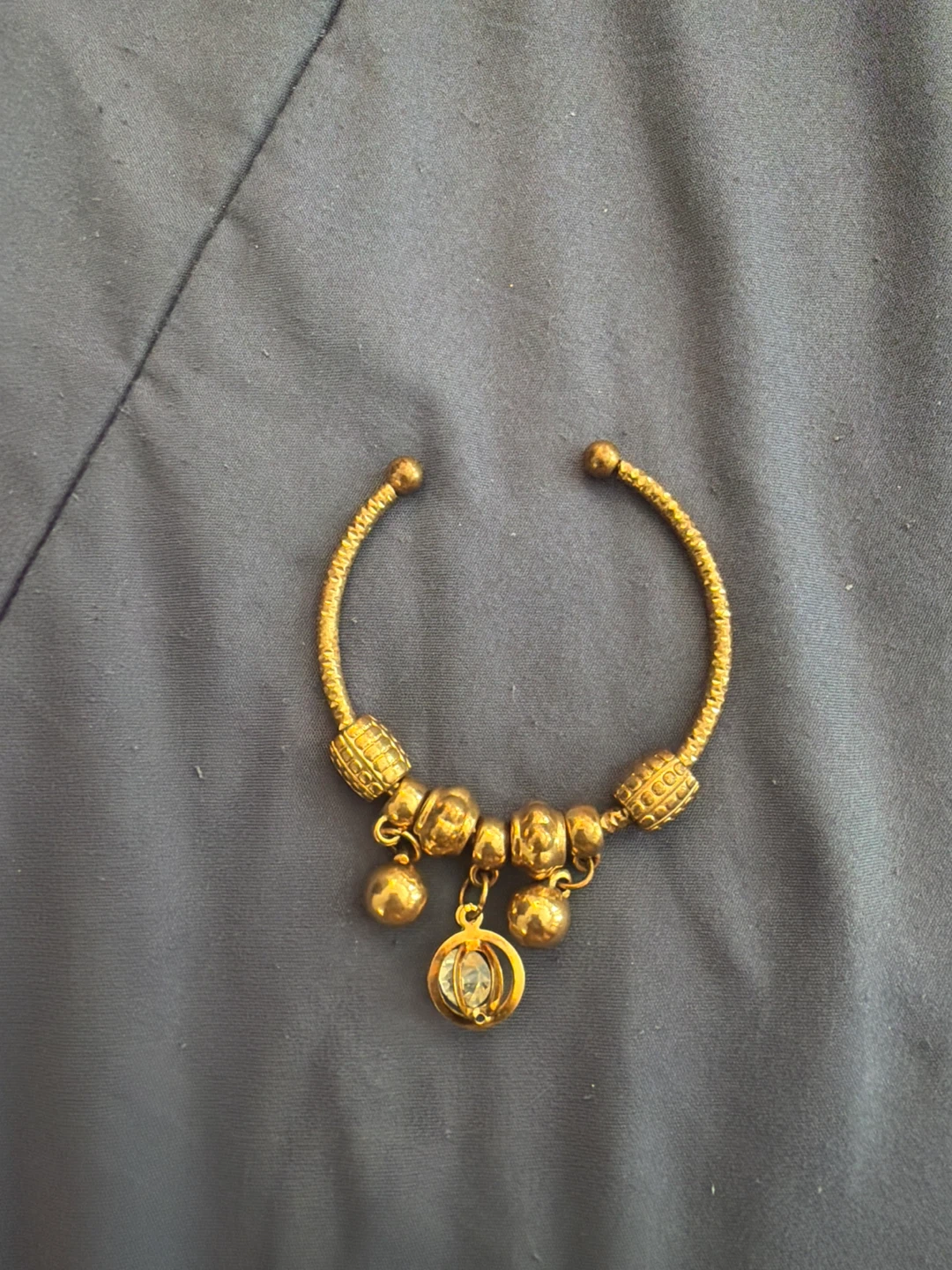 ⚽ Gold-toned charm bracelet
