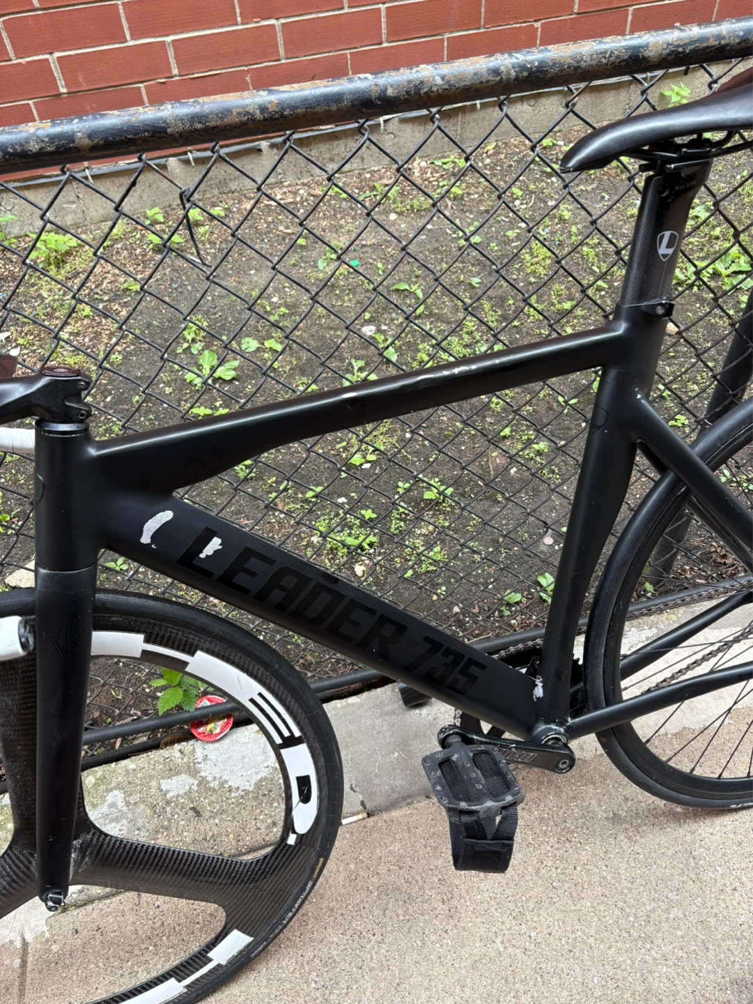 Leader 735 ONLY FRAME,CARBON FORK,CARBON SEATPOST)