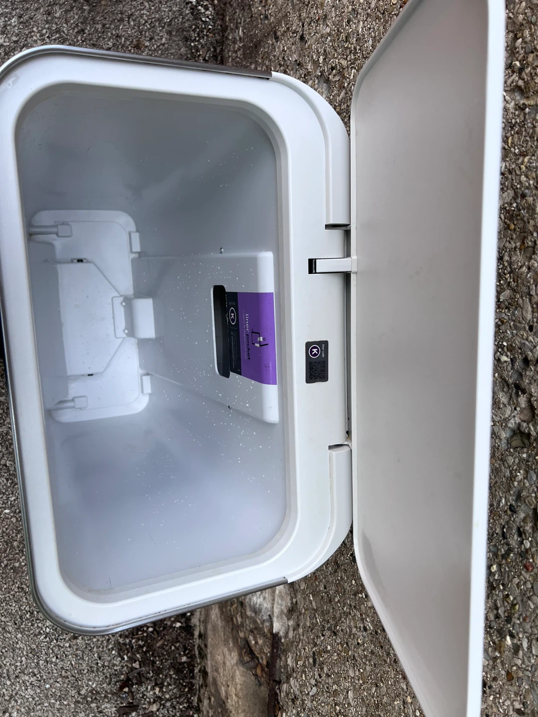 simplehuman 45L Stainless Steel Step Trash Can - photo 4