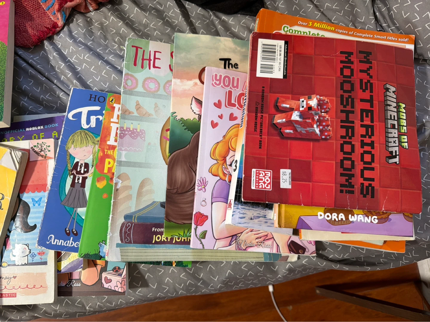 Assorted Kids' Books - Disney Princess, Minecraft, & More