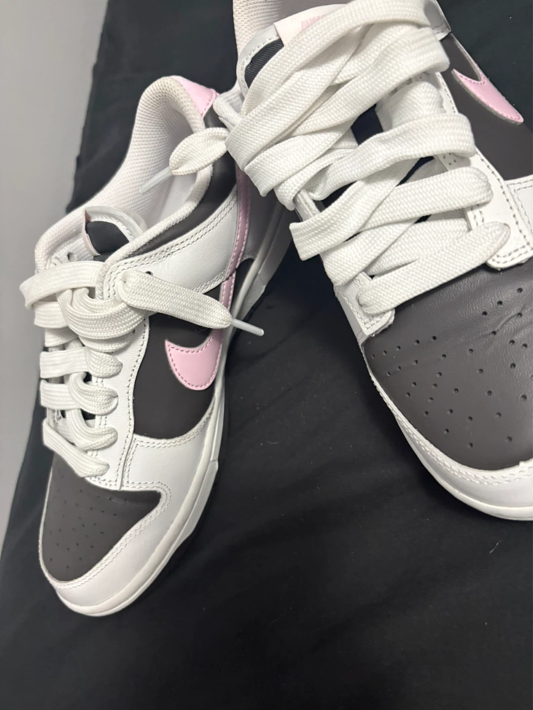 Nike Dunk Low Women's Summit White/Dark Brown/Pink - photo 4