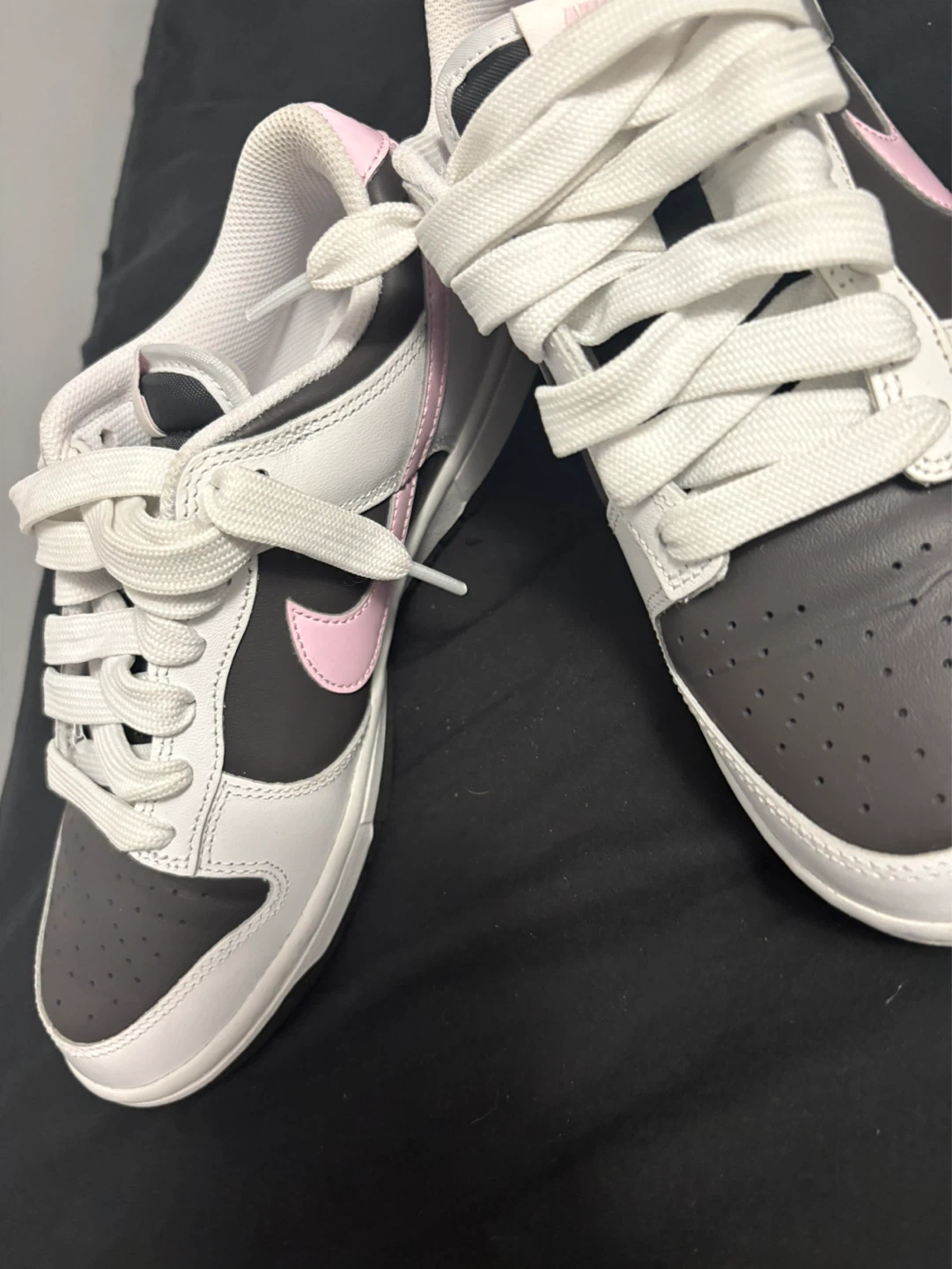 Nike Dunk Low Women's Summit White/Dark Brown/Pink - photo 3